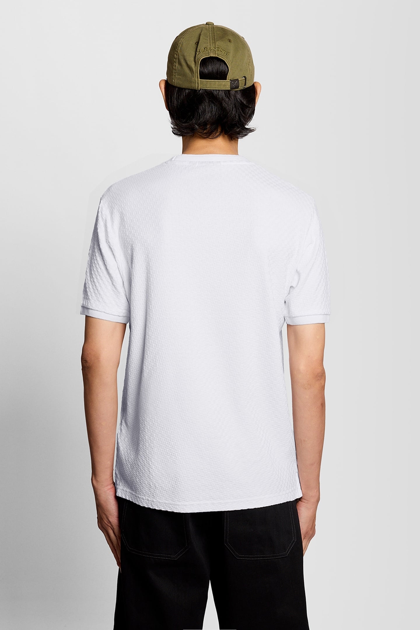 FOOTBALL JACQUARD T-SHIRT WHITE 3