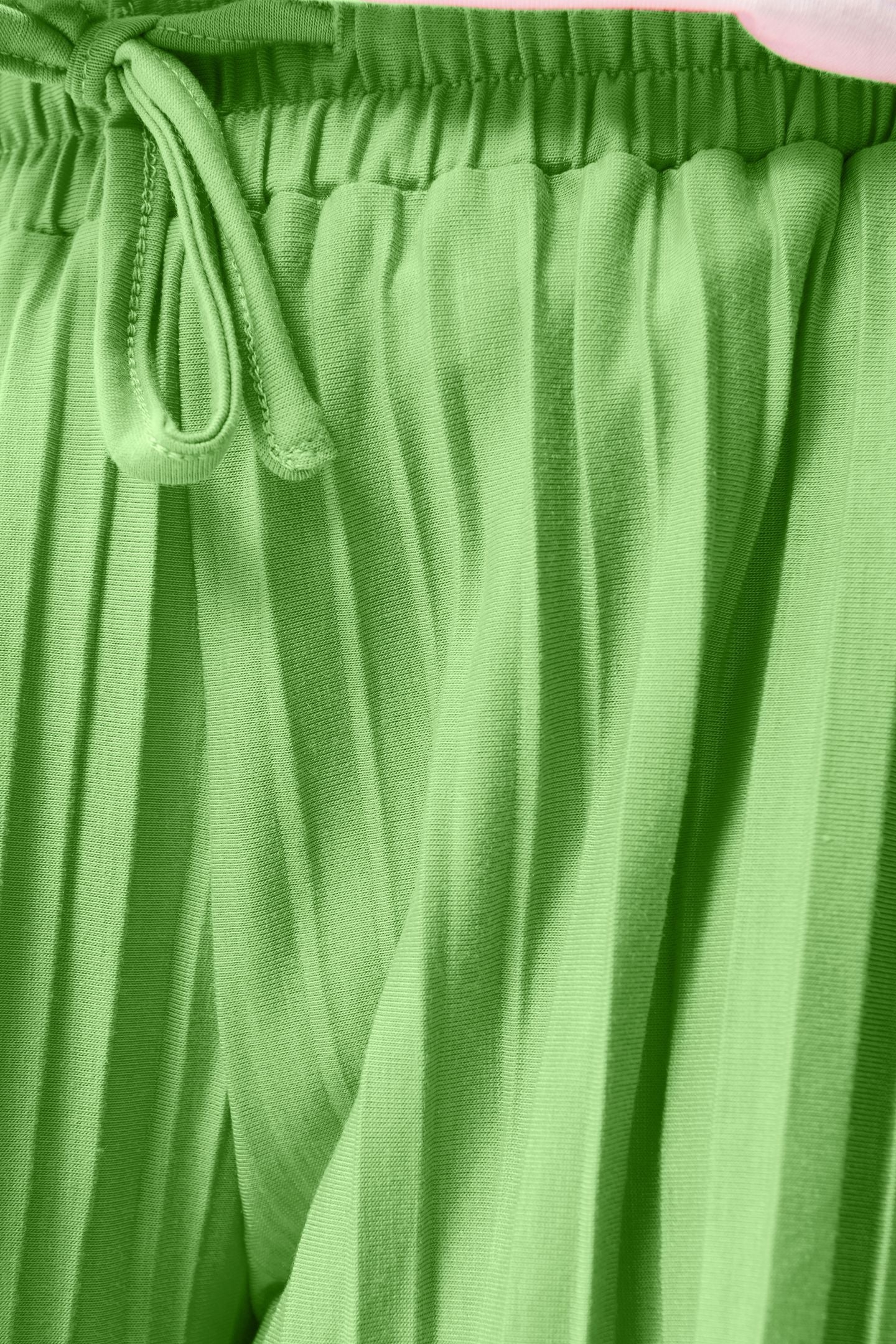 GIRLS PLISSE PANTS GREEN 5