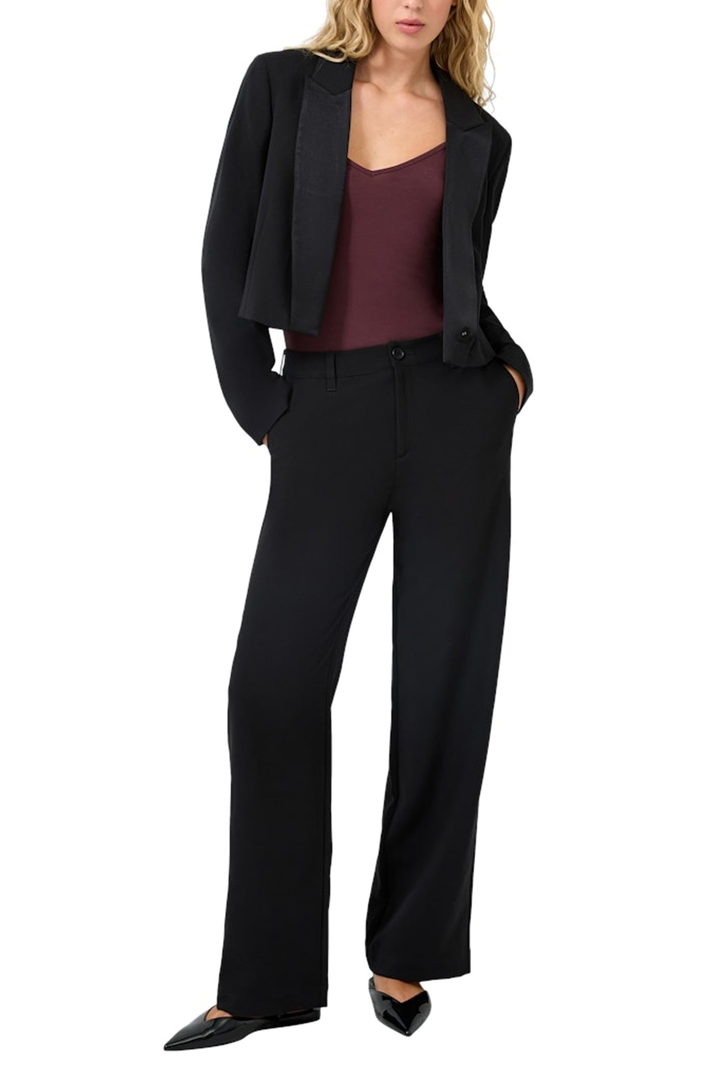 S.OLIVER-QS PANTS BLACK 2