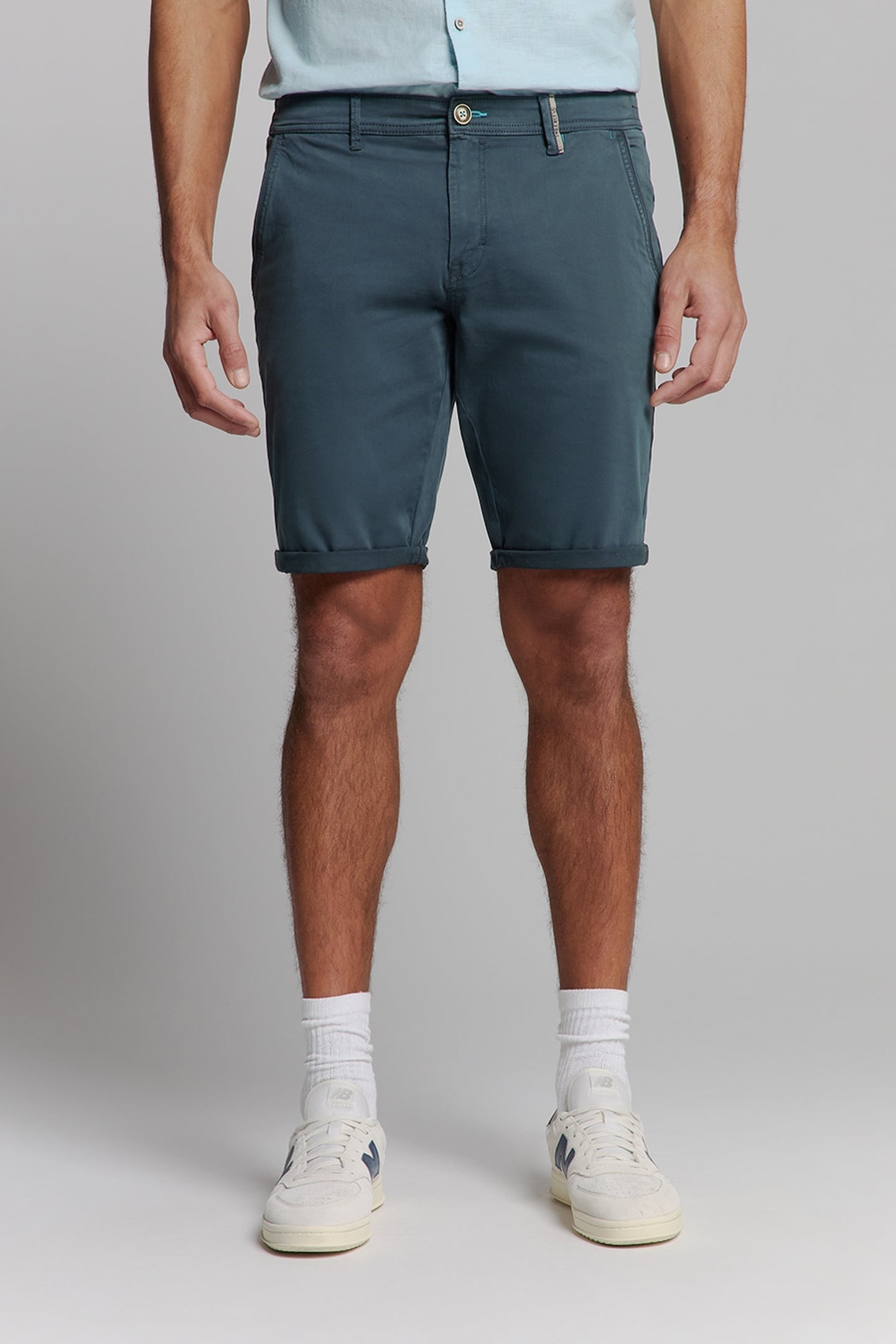SHORT CHINO GARMENT DYED TWILL STRETCH NIGHT 1
