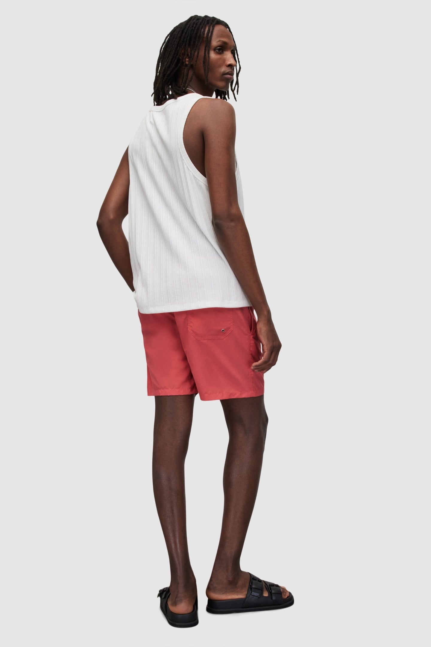 WARDEN SWIMSHORT HIBISCUS RED 3