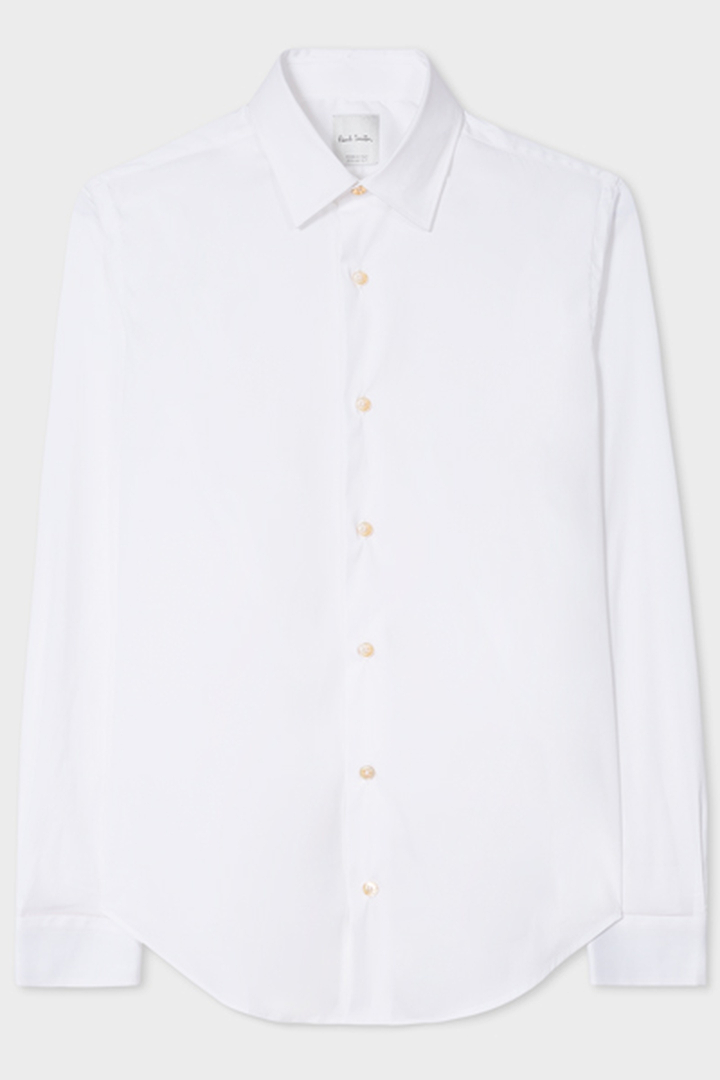 GENTS S/C SUPER SLIM SHIRT WHITE 5