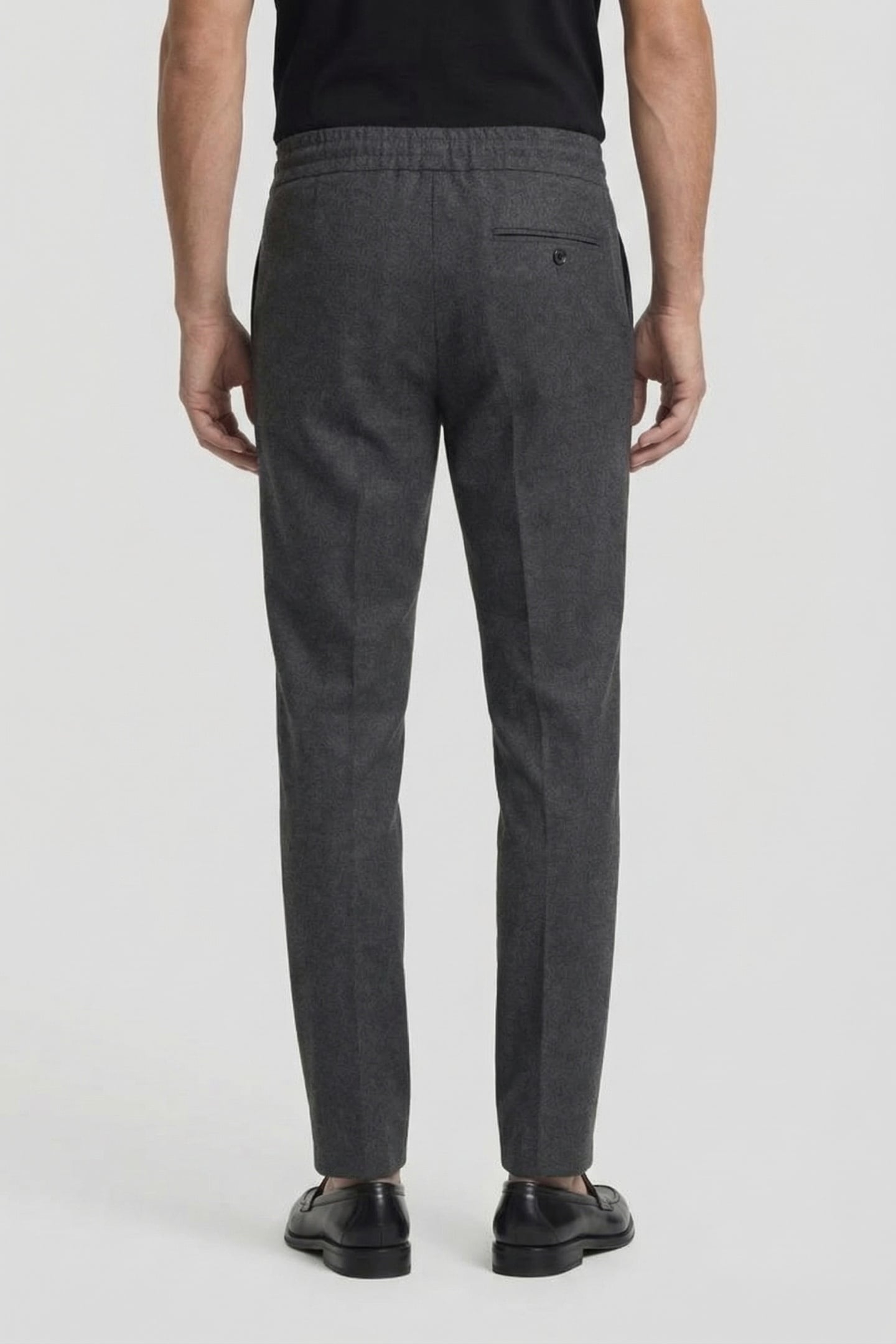 DARKGREY MELANGE PANTS 2