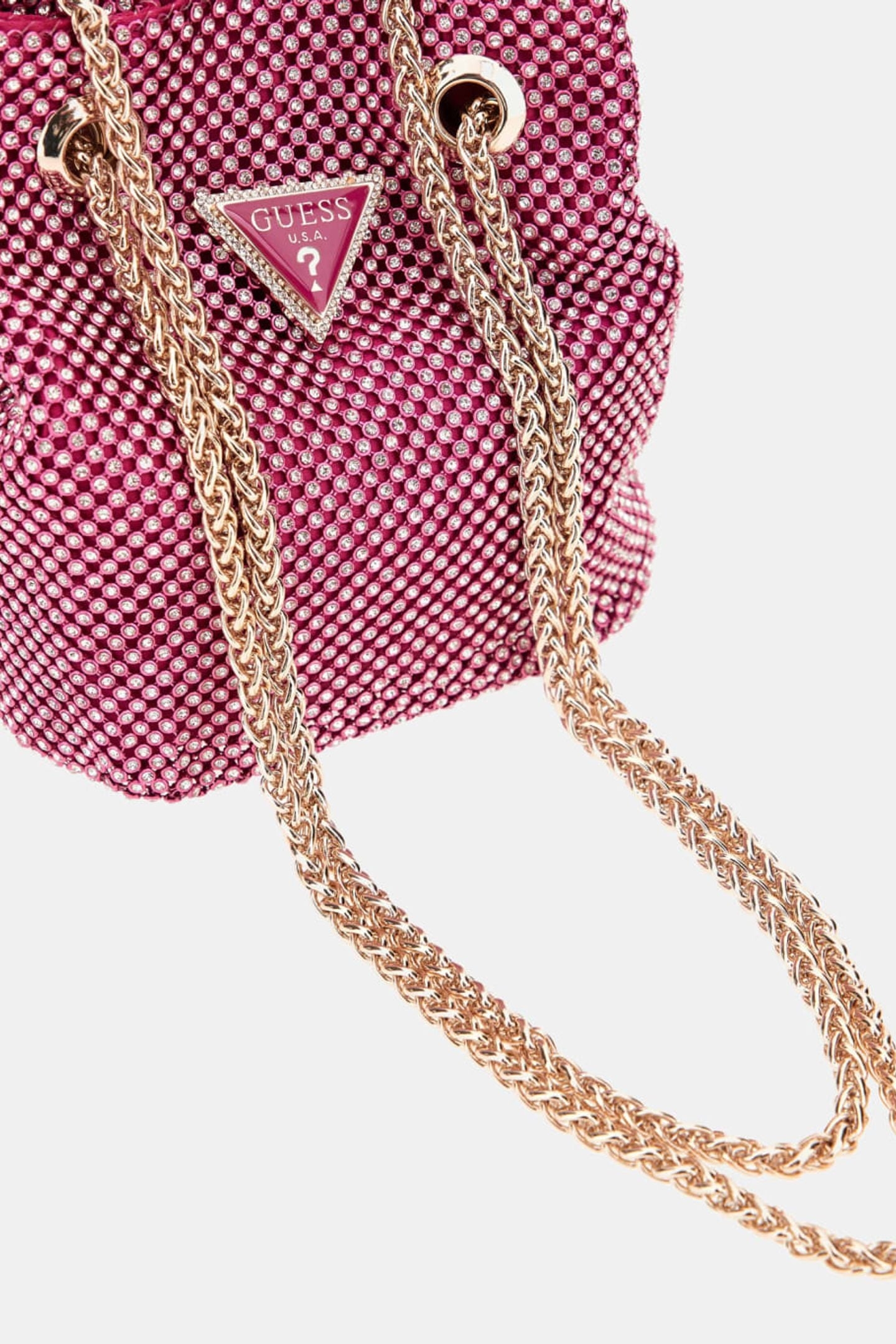 ZALINA FLAP CLUTCH FUCHSIA 6