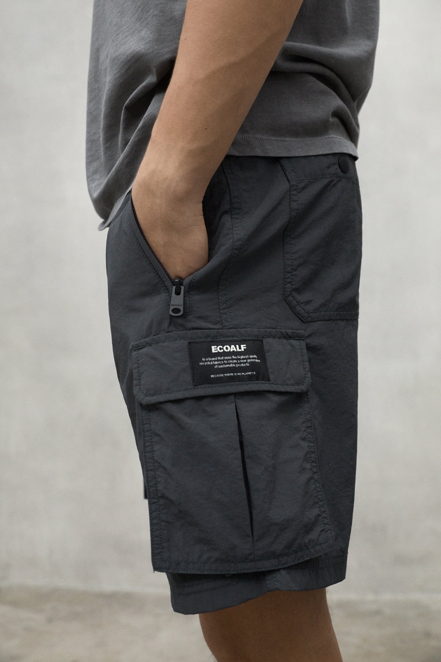 ALISTEALF SHORTS ASPHALT 3