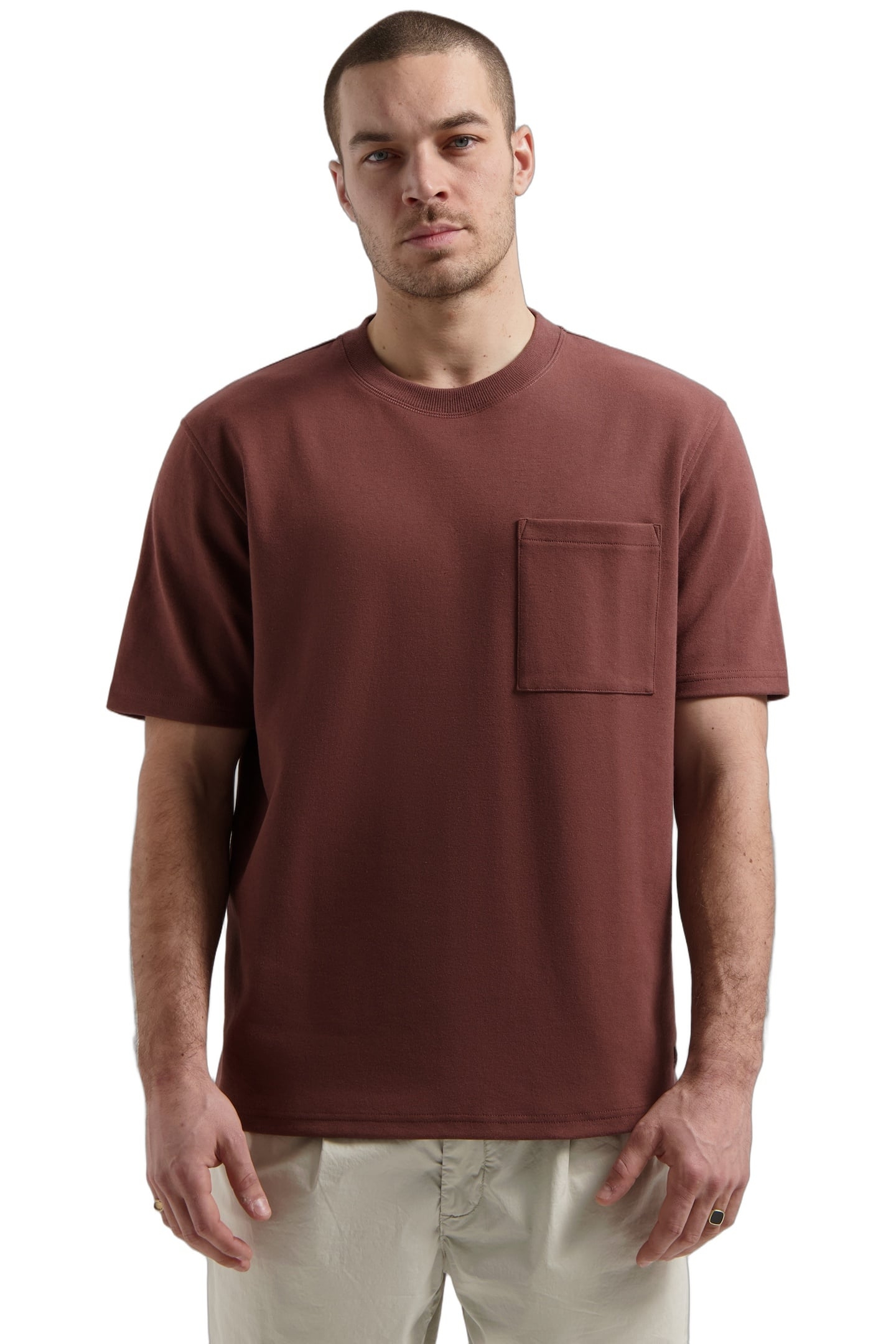 DS_EBBE BOXY TEE MARRON 2