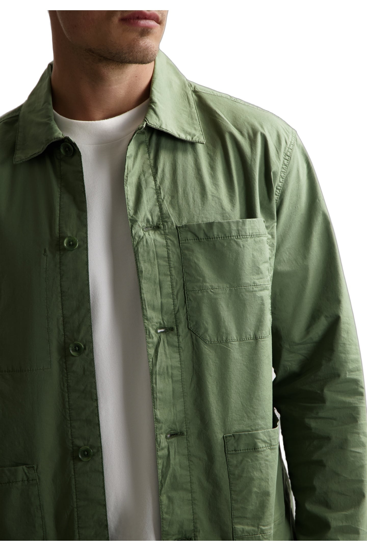 DS_CRUZ CHORE JACKET LT. ARMY 7