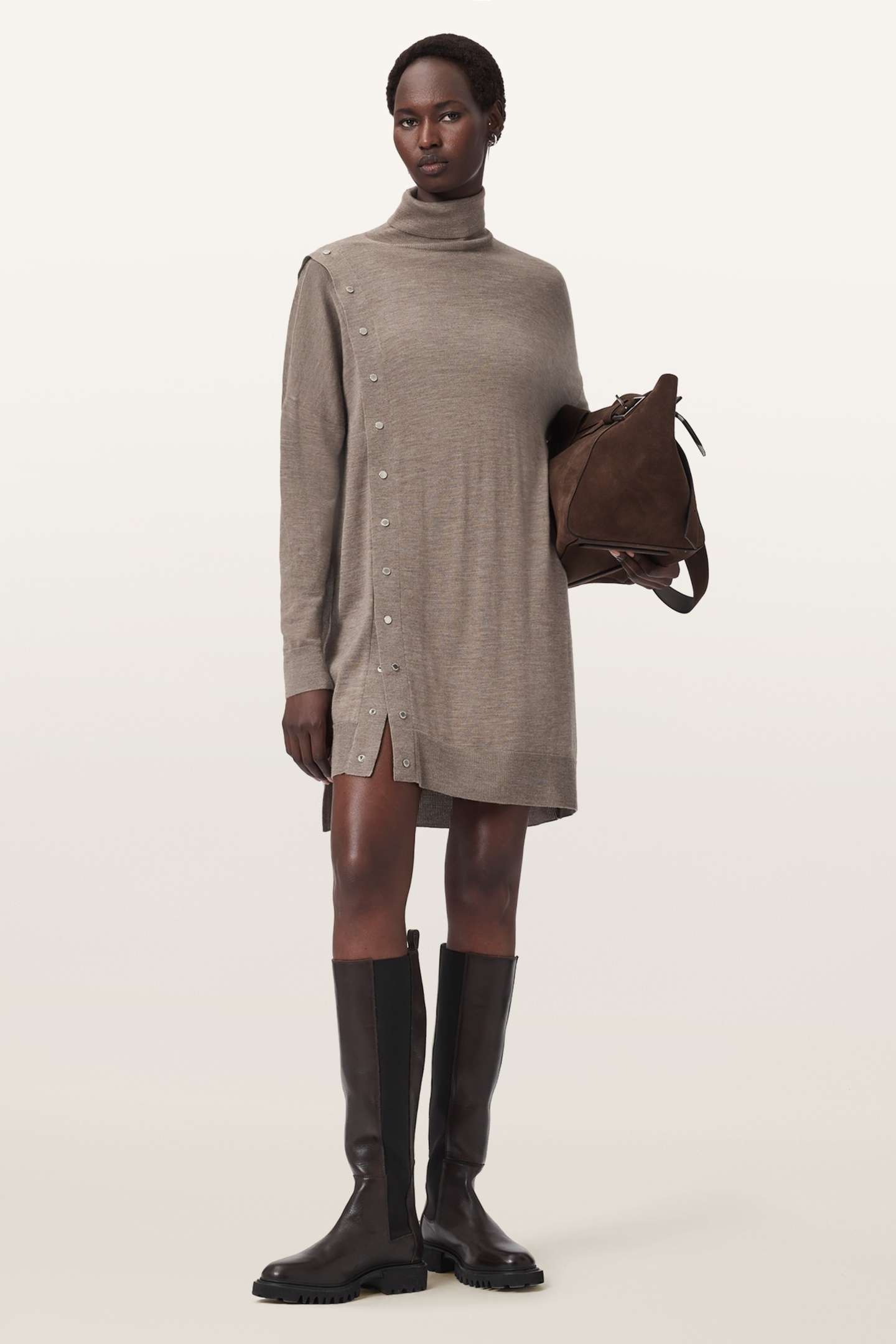 UMI DRESS PINE BARK BROWN 5