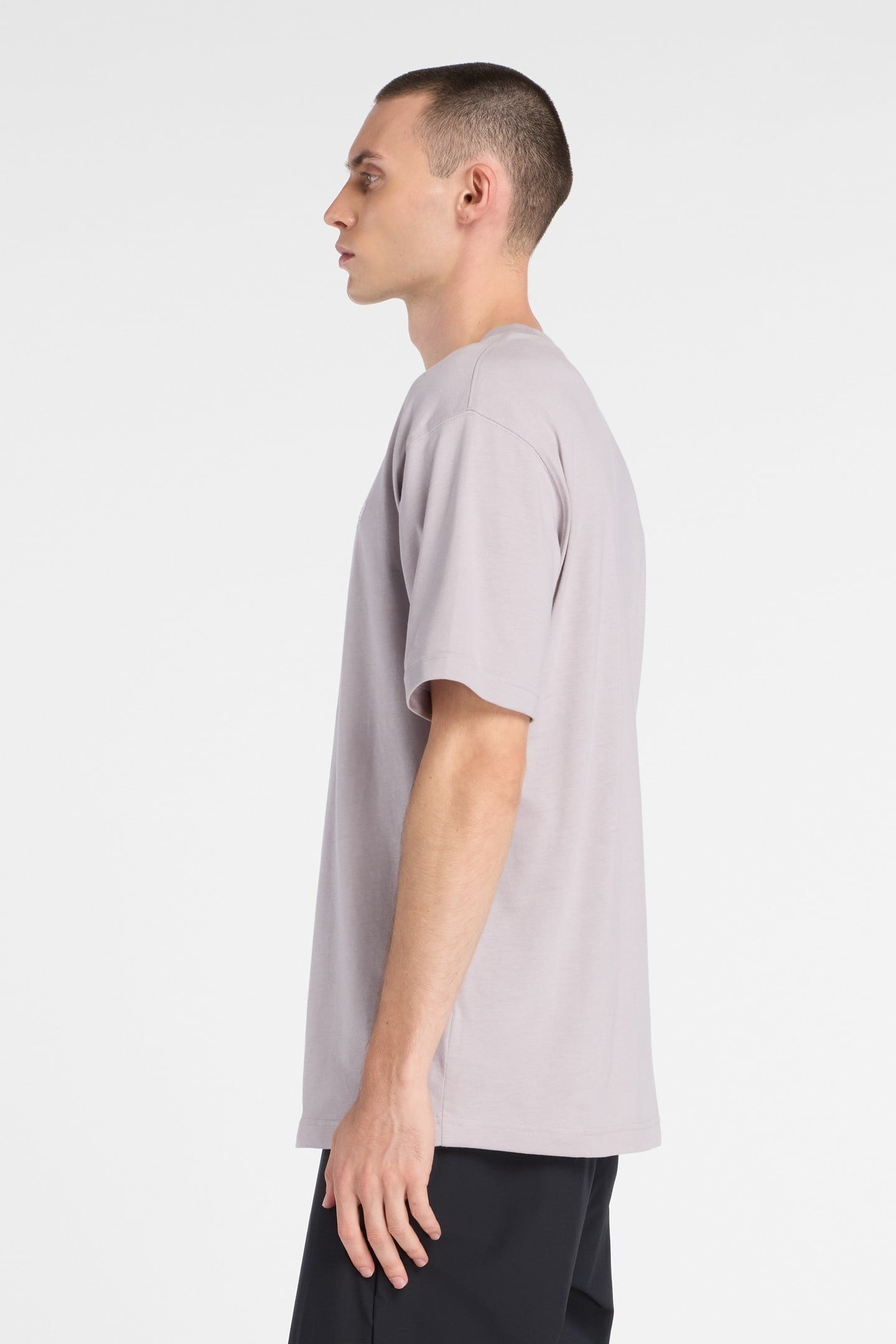 SPORT ESSENTIALS COTTON T-SHIRT LIGHT GREY 2