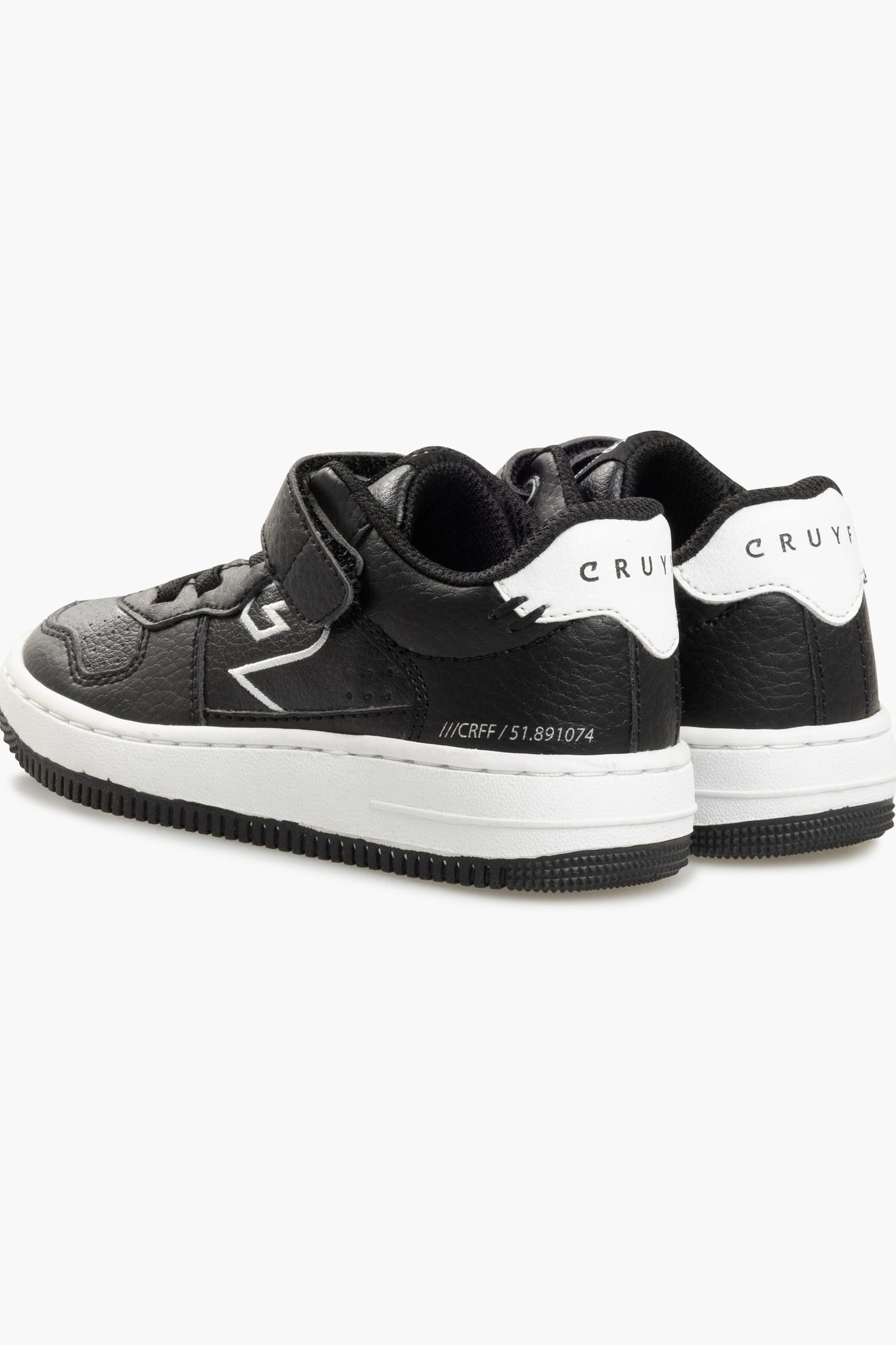 BOYS ROYAL C VELCRO BLACK / WHITE 5