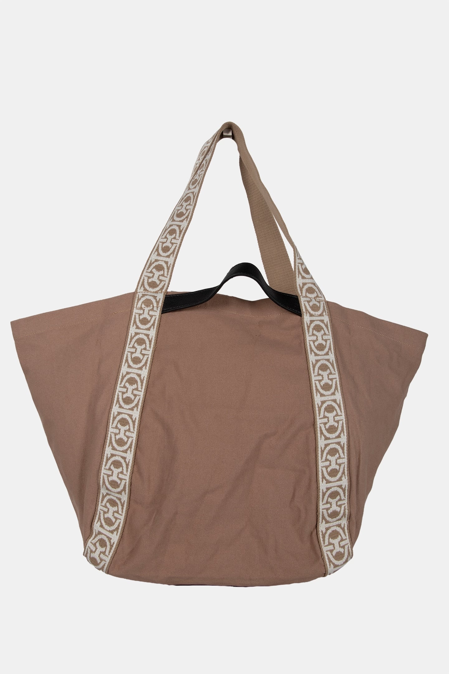 CANVAS TOTE BAG IN BEIGE 4