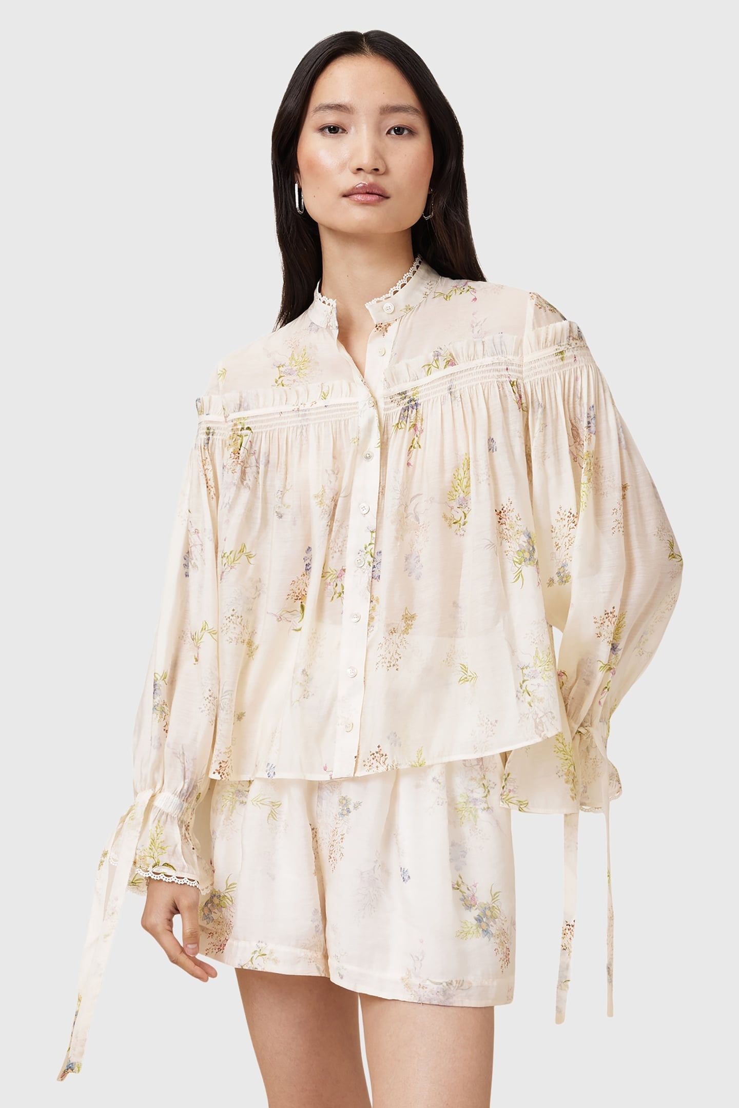 DELPHINE SHIRT LACI ECRU WHITE 4