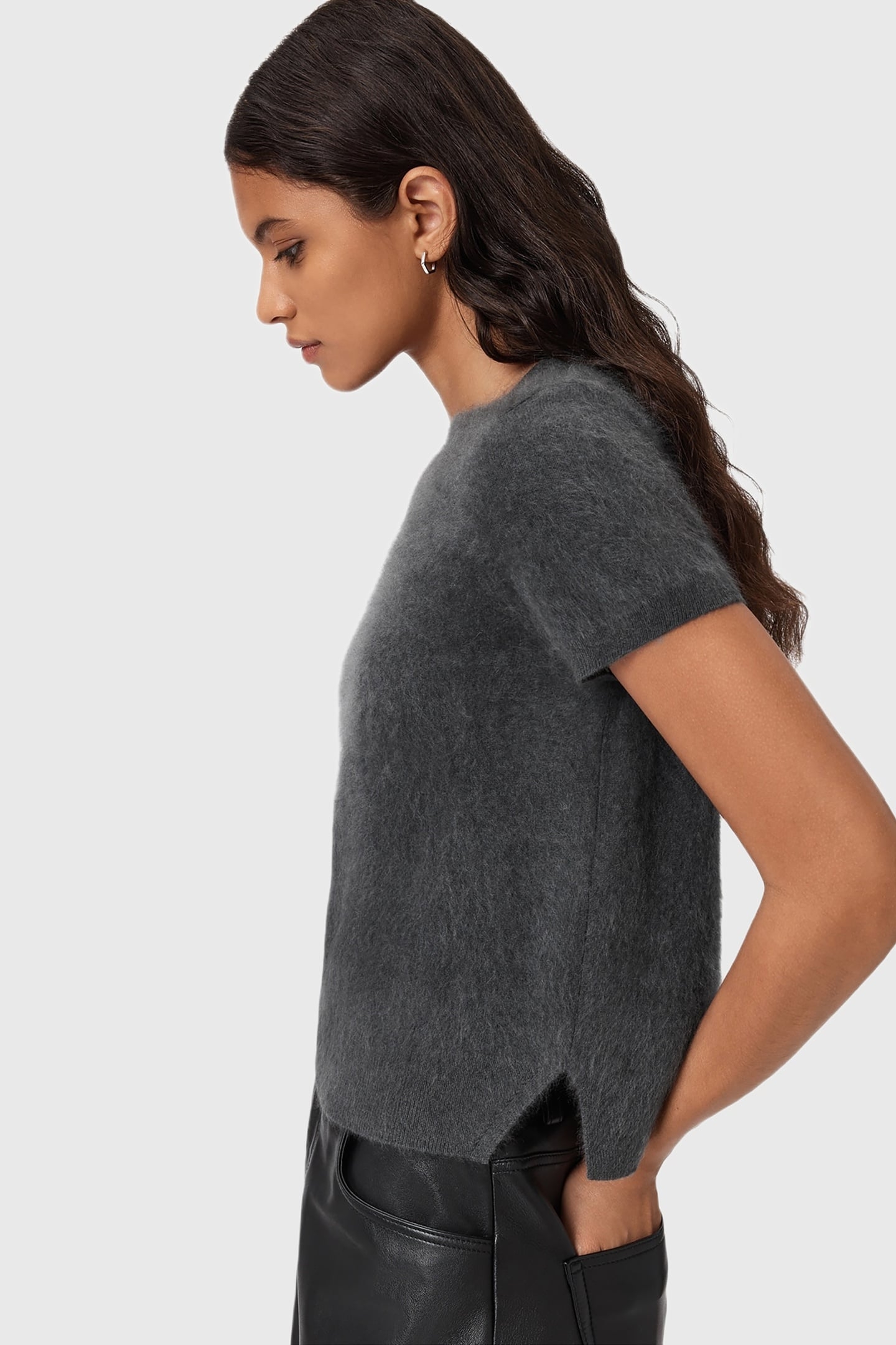 REBEL TEE GRAPHITE GREY 3