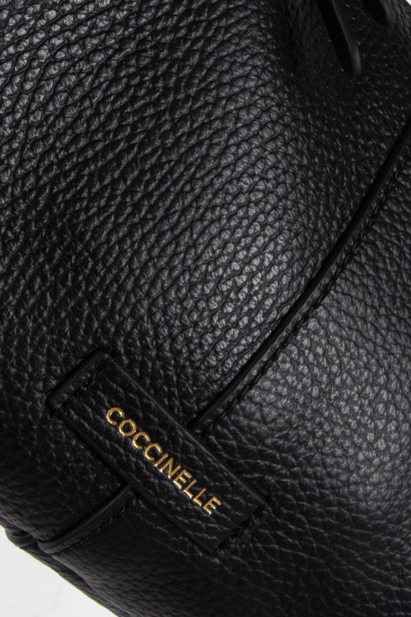 LEATHER SHOULDER BAG WIN BLACK 5