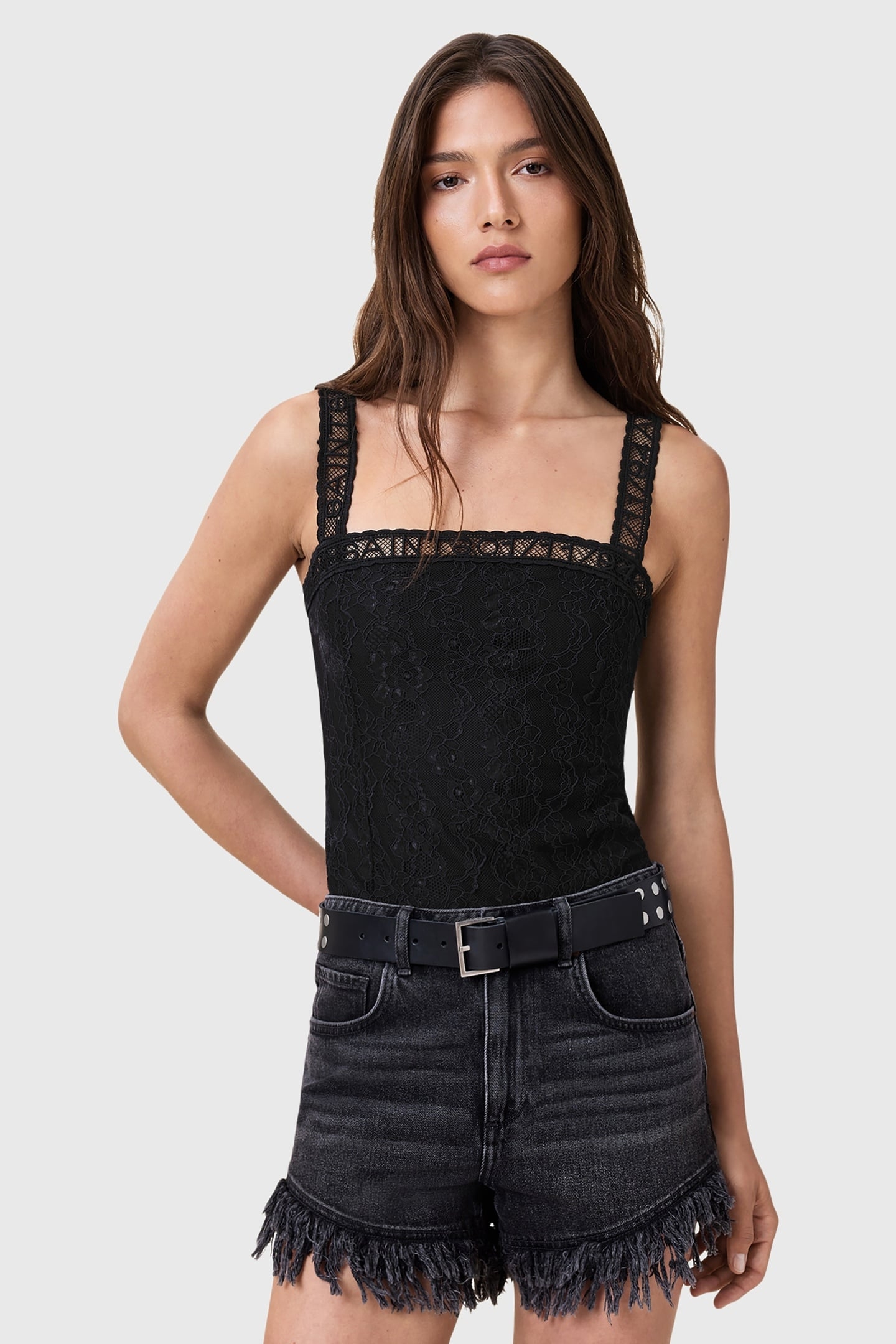 VERA LACE BODYSUIT BLACK 1