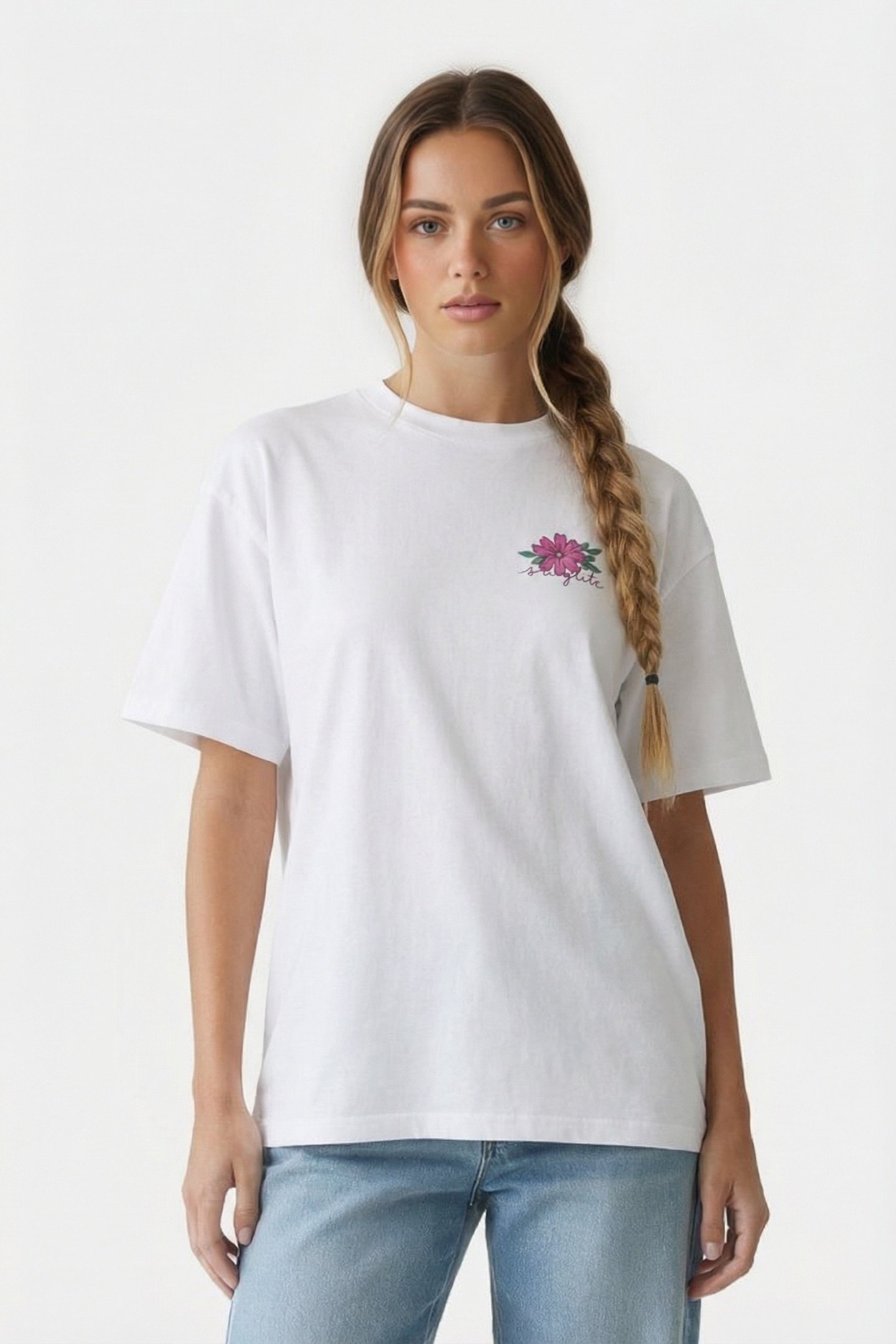 SOURCE OVERSIZED T-SHIRT WHITE 1