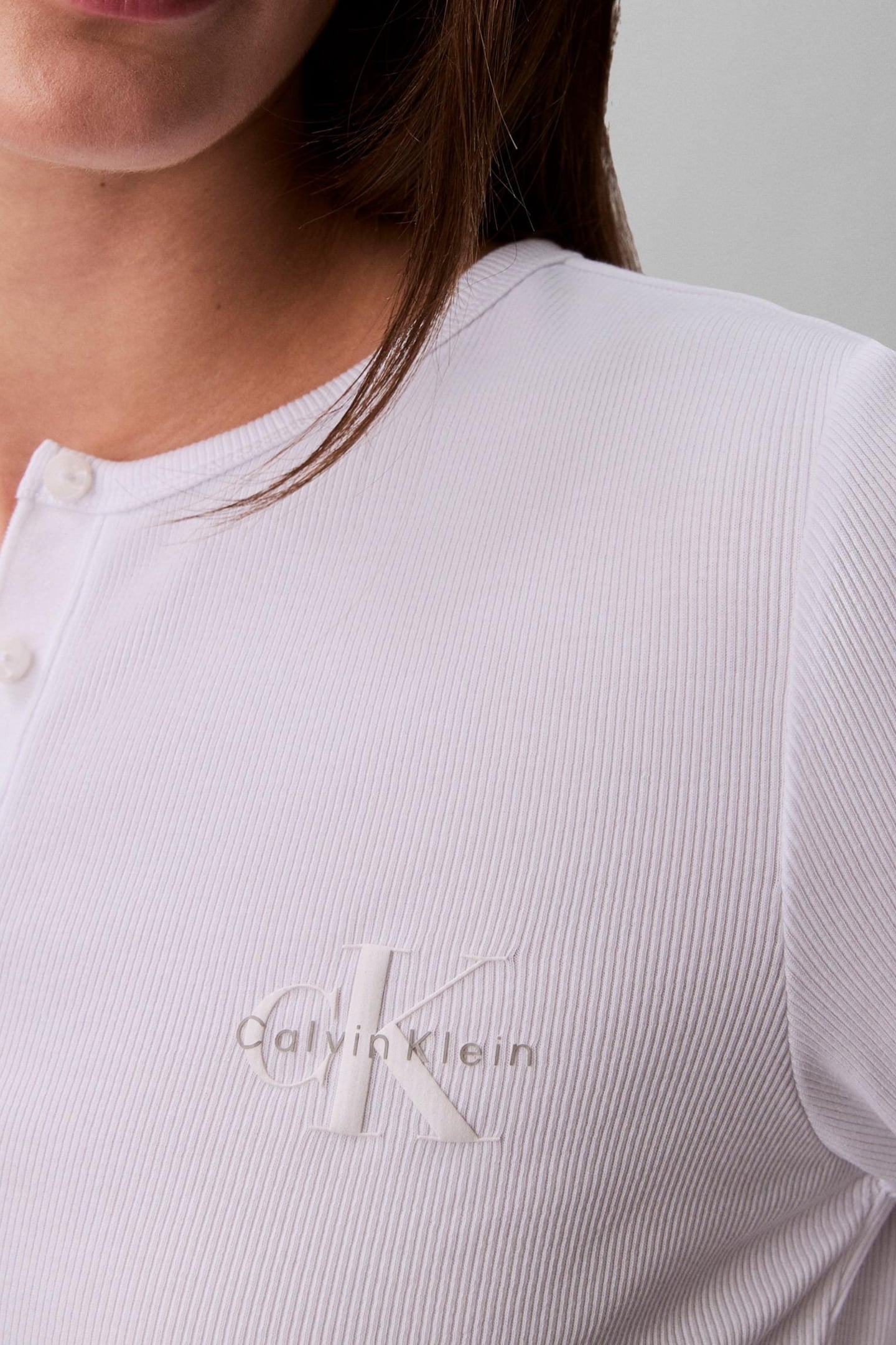 LS MONOLOGO CREW 2X2 BRILLIANT WHITE 7