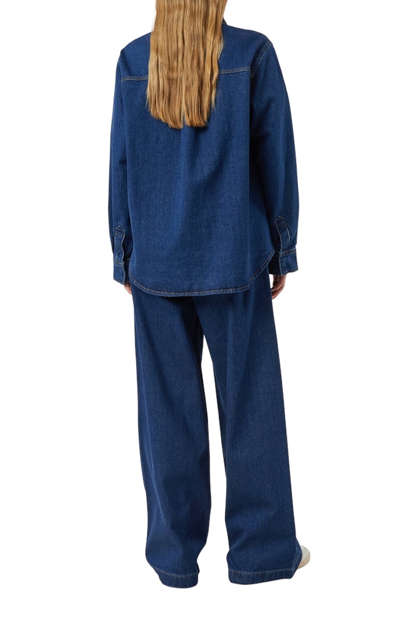 COMMA BLOUSES BLUE DENIM 3