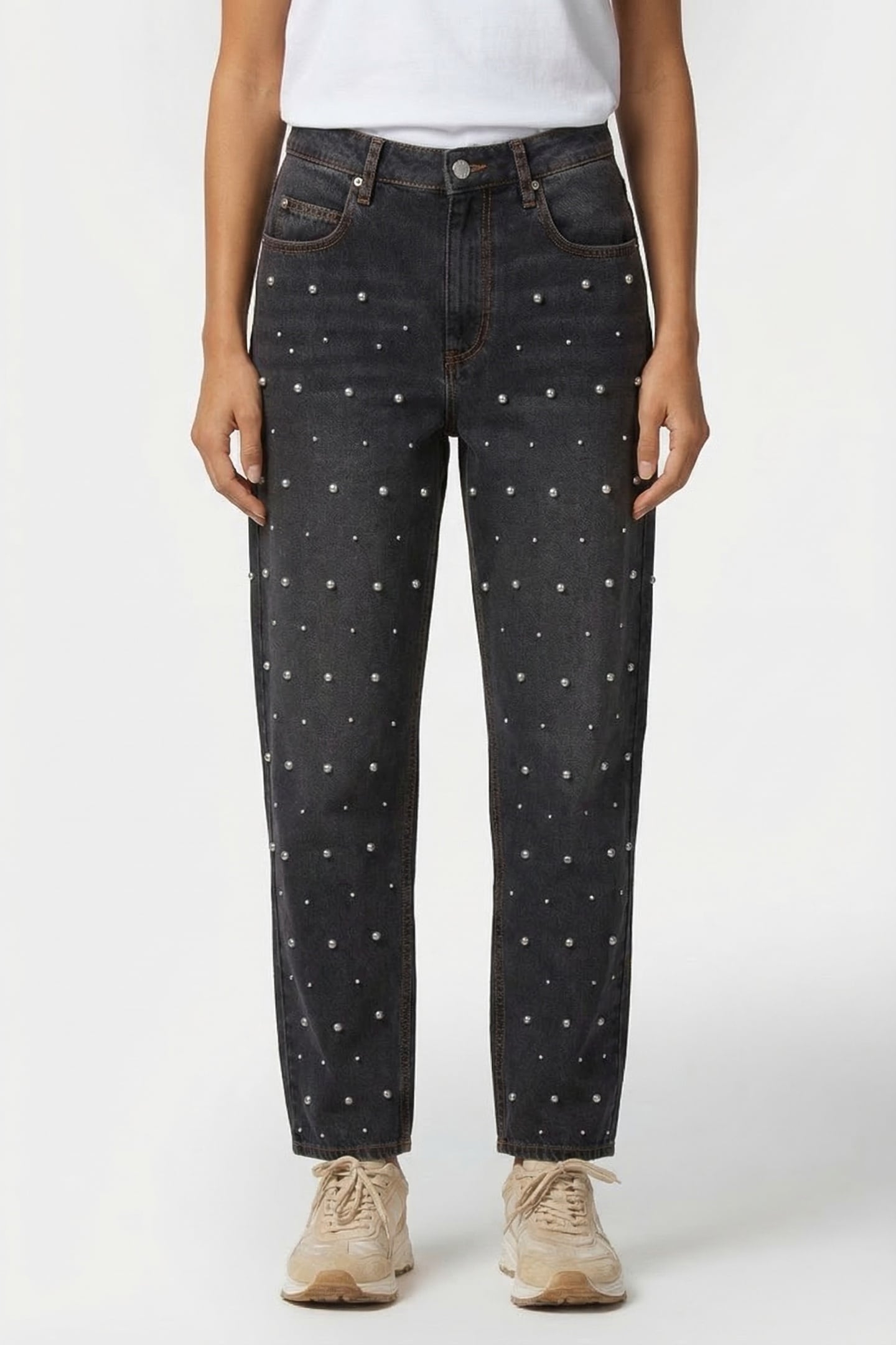 CORSY PANTS FADED BLACK 1