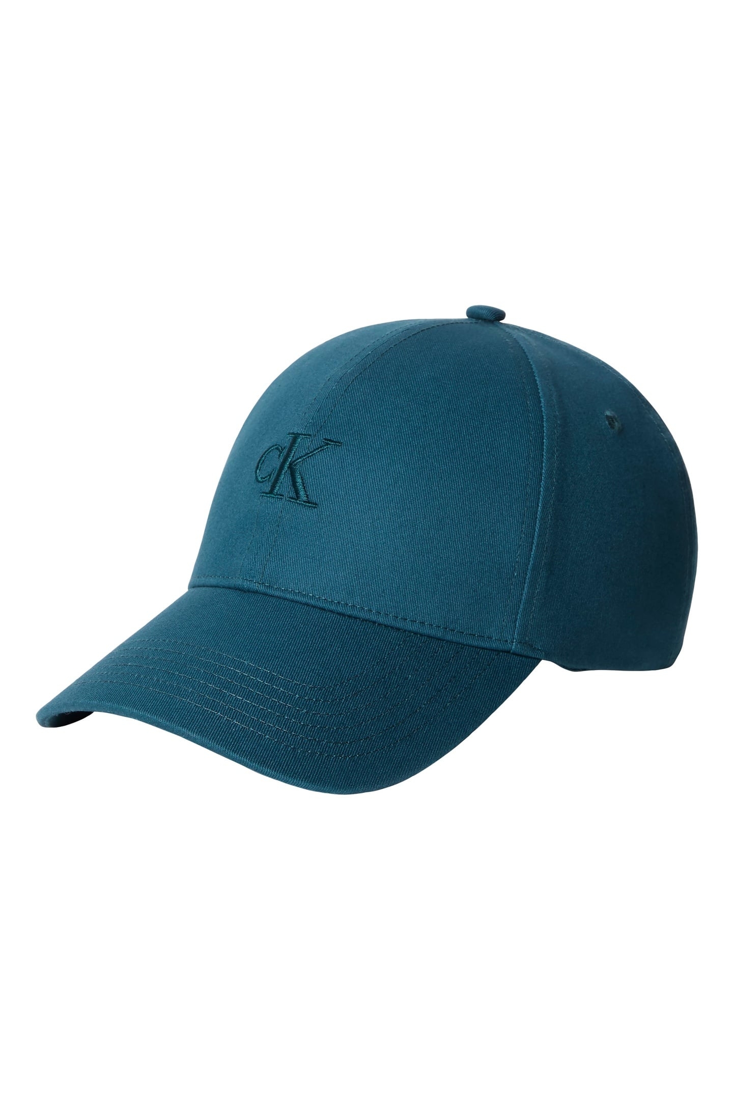 MONOGRAM EMBROIDERY CAP DARK TEAL 1