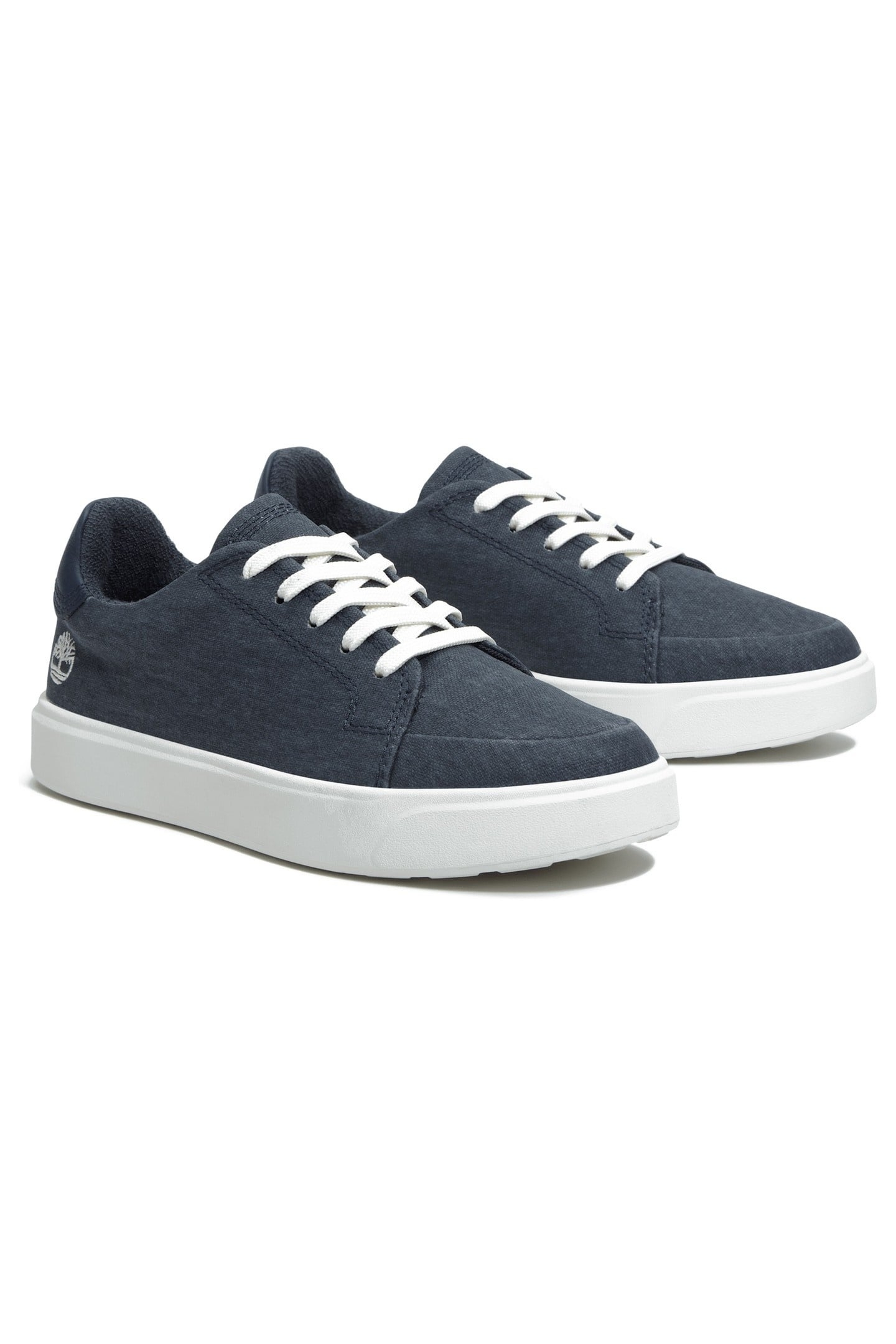 EMERSON STREET LOW LACE UP SNEAKER DARK BLUE CANVAS 4