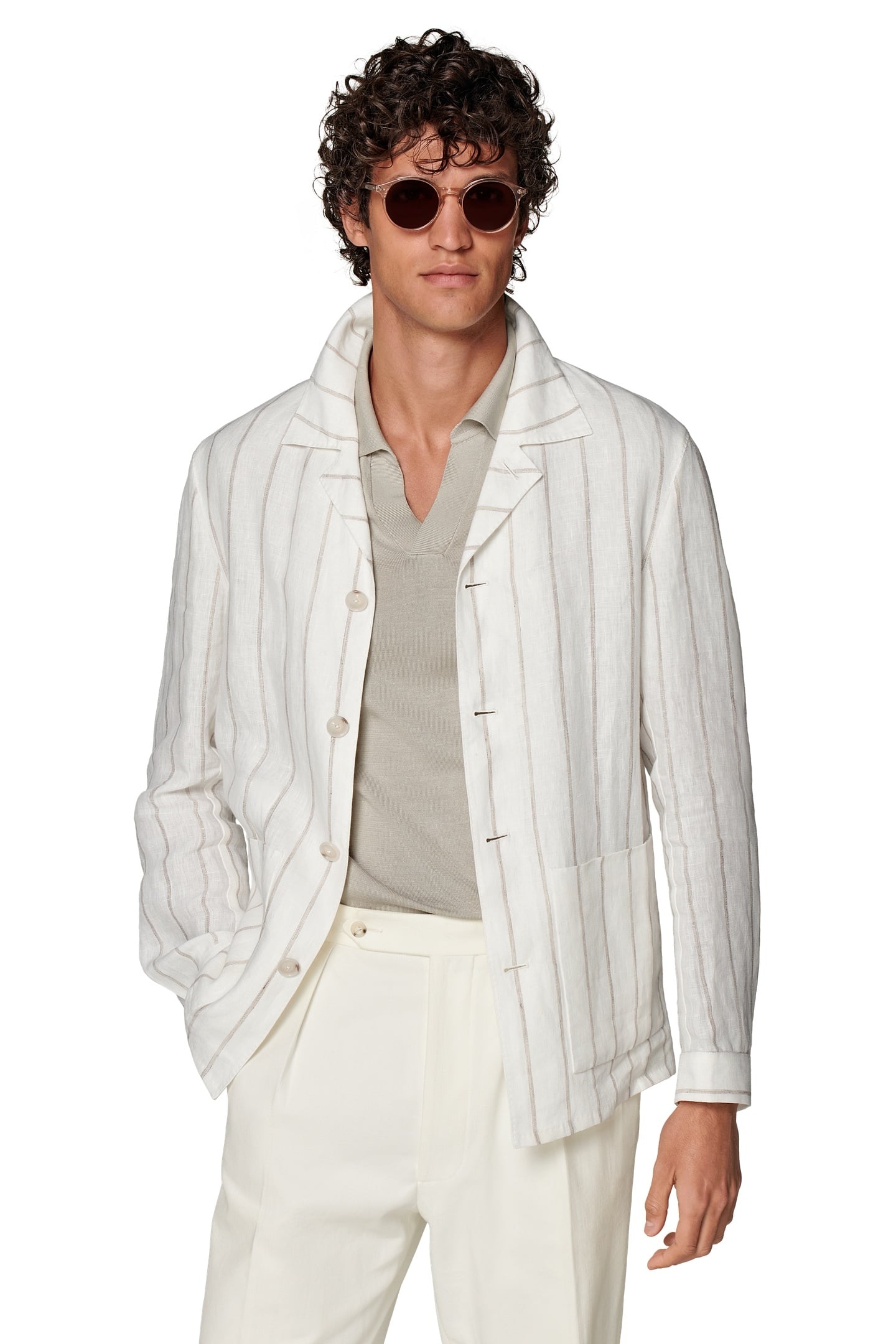 JACKET-LIGHT-BROWN LIGHT BROWN 2