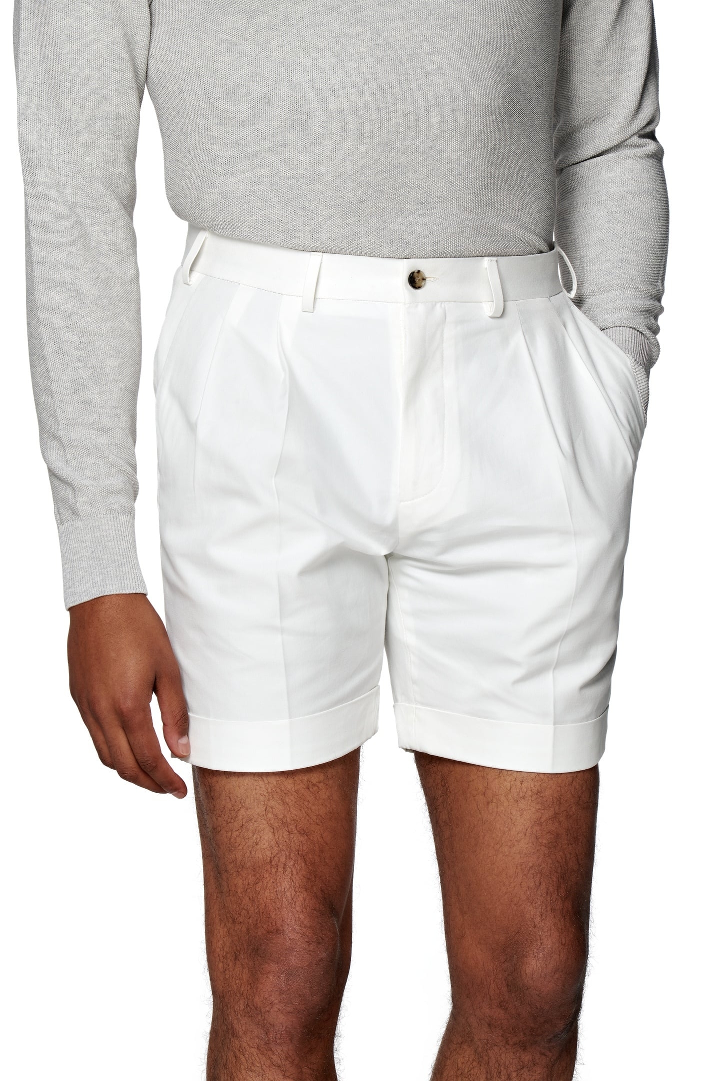 SHORTS-WHITE OFF-WHITE 1