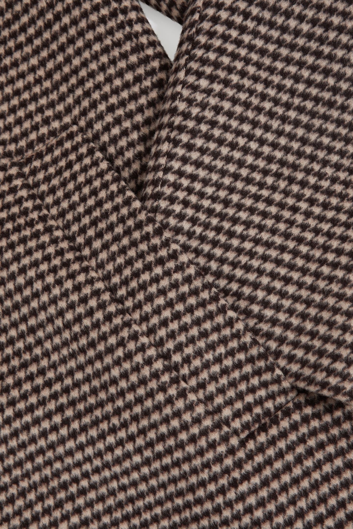 SB DOGTOOTH CHECK OVERCOAT BROWN 3