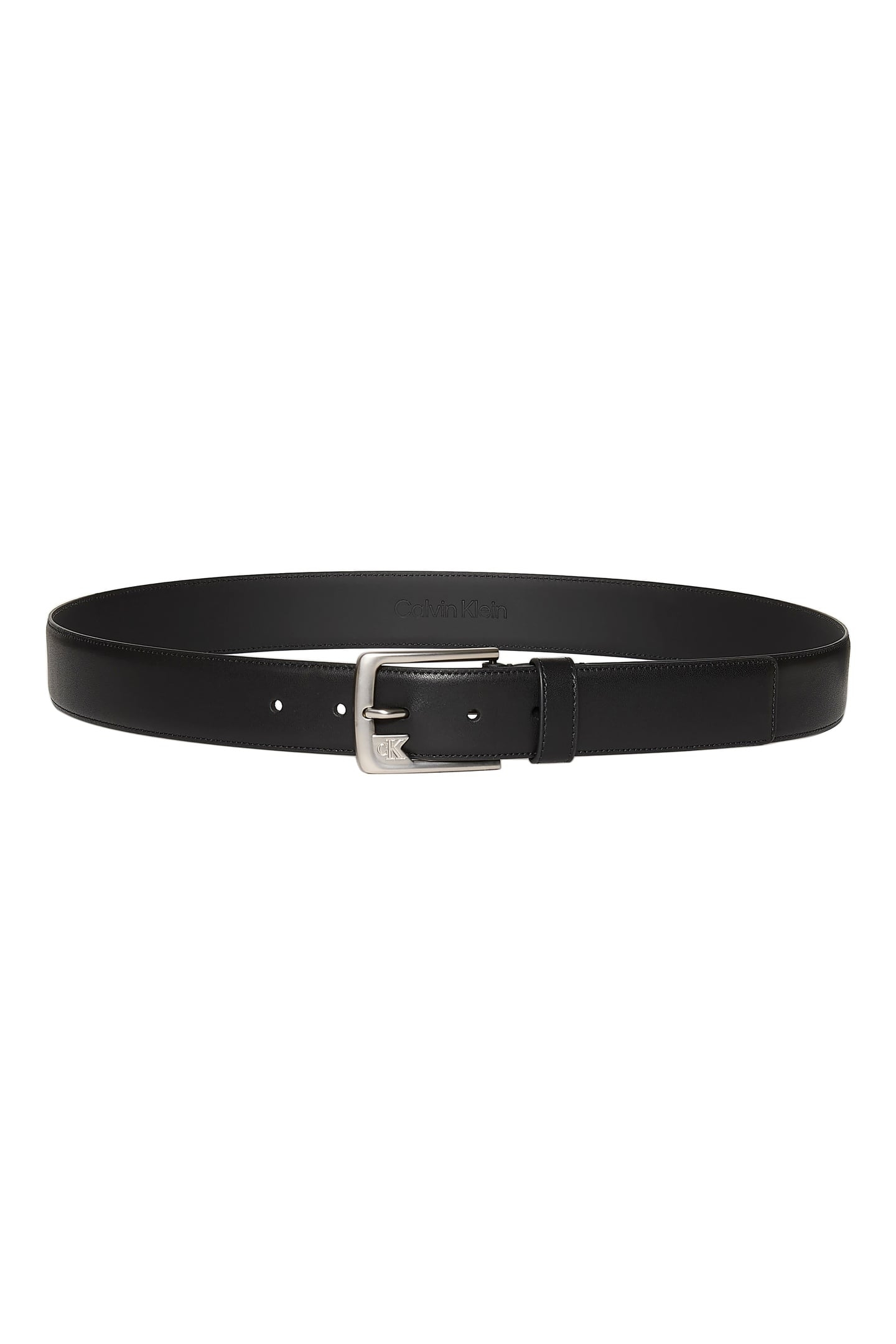 MONO FRAME BUCKLE BELT BLACK/PEWTER 1