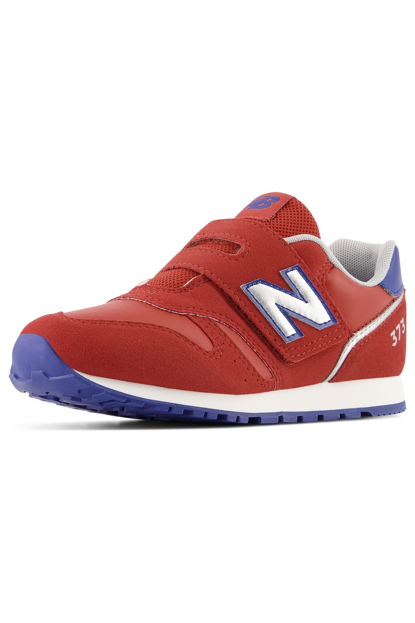 BOYS 373 HOOK AND LOOP BRICK RED 5