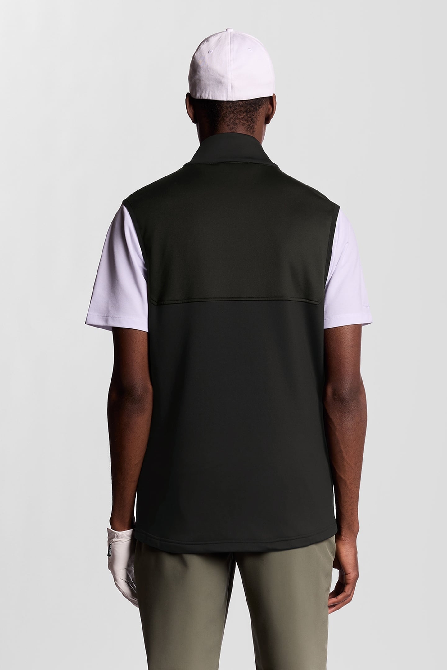 GOLF WINDJAMMER FULL ZIP VEST JET BLACK 3