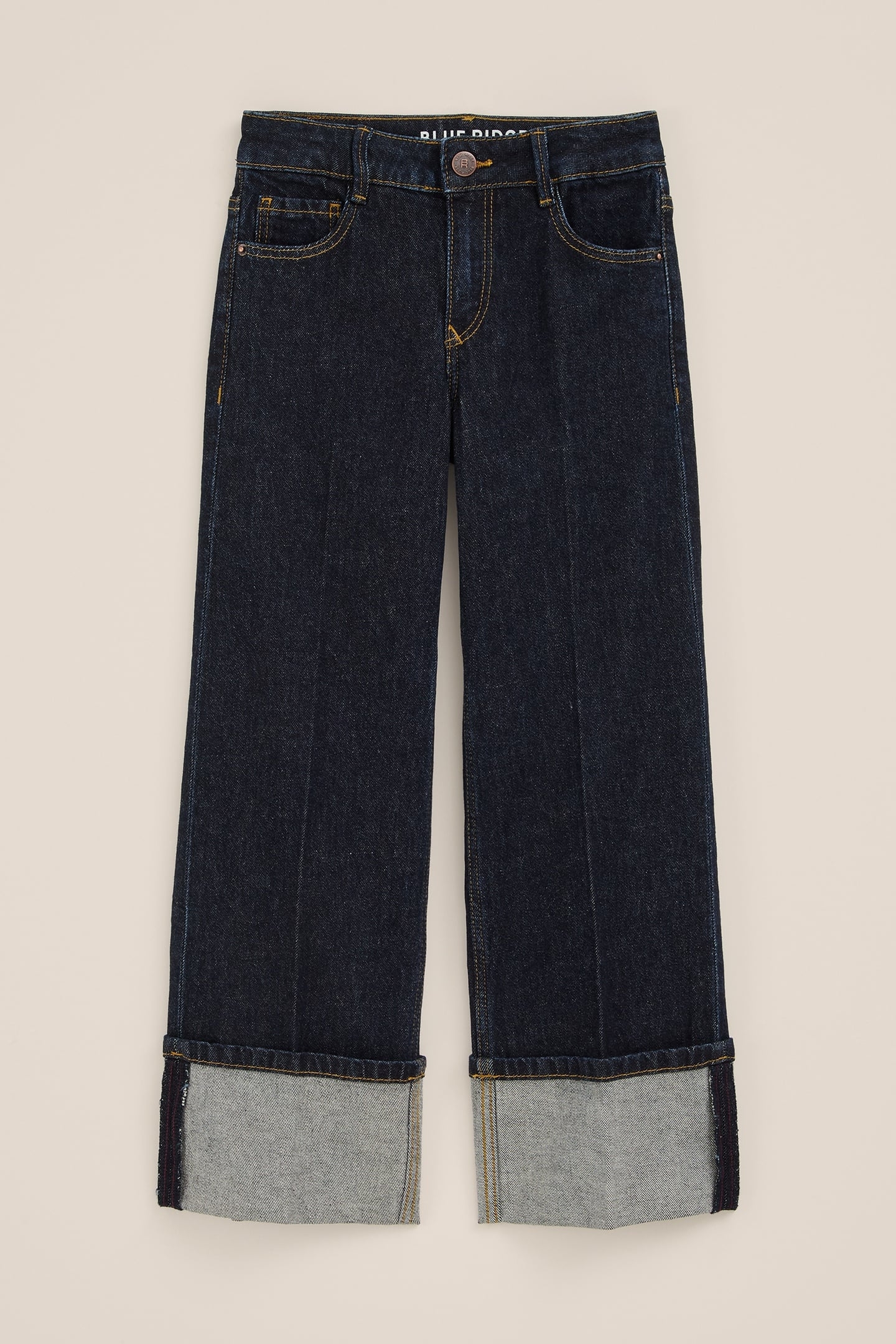 5-POCKET HIGH RISE DARK BLUE 3