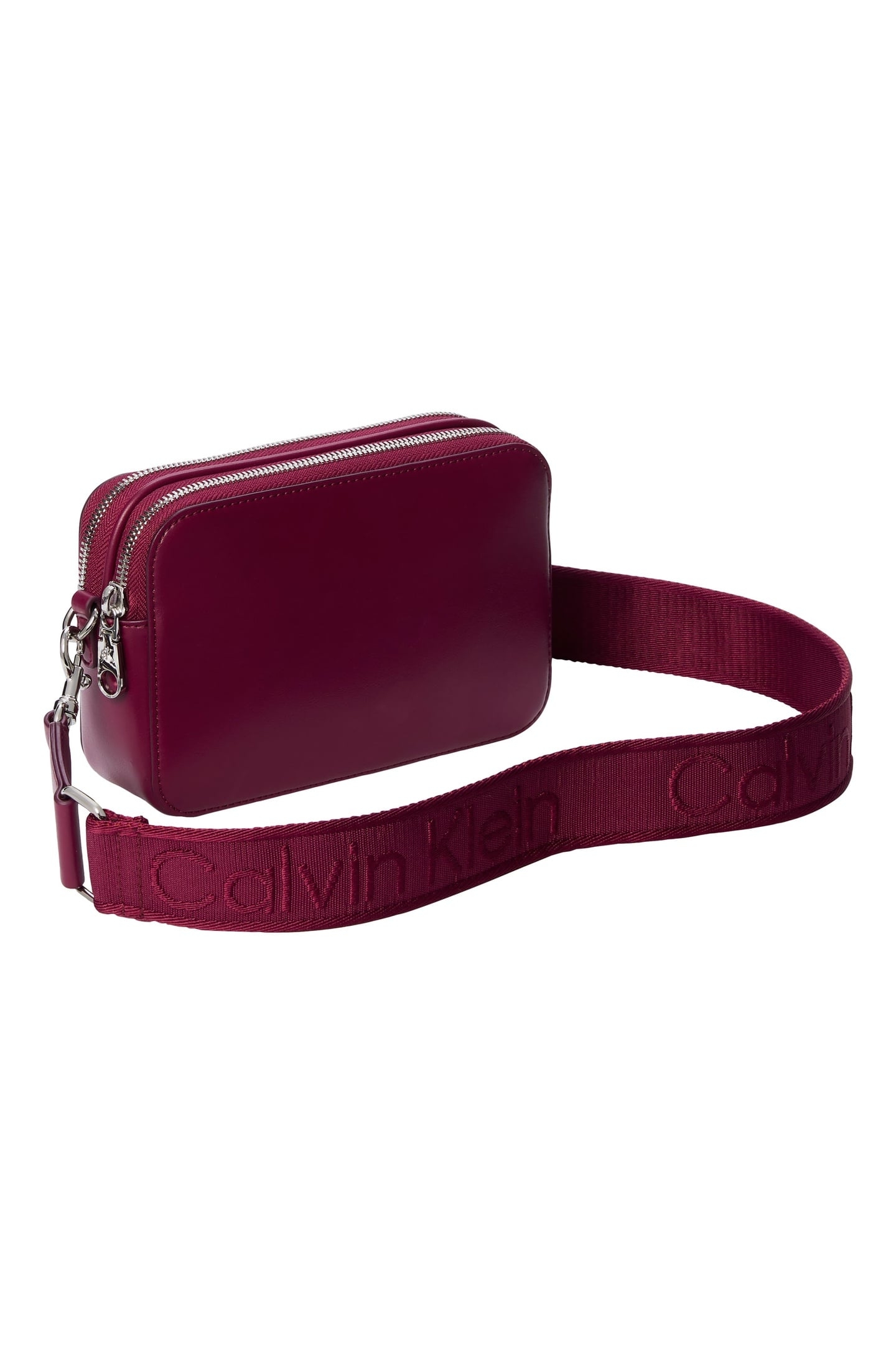 WEBBING DOUBLE STRAP CROSSOVER ALLURING PINK 2