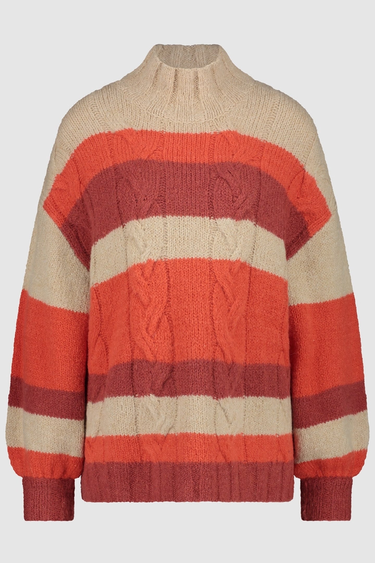 GIRLS SAGE KNIT RUBY RED 1