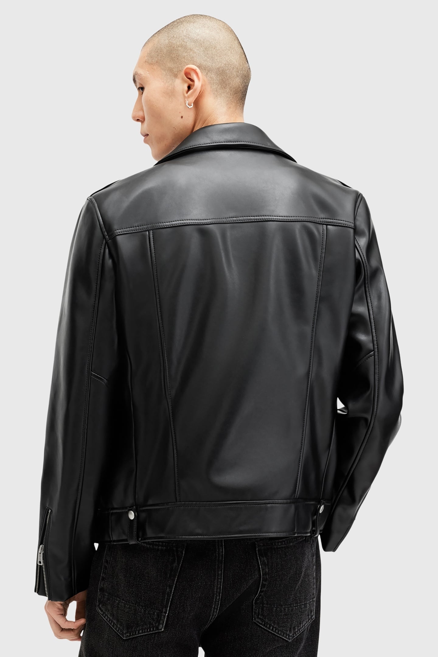 MILO FAUX BIKER BLACK 4