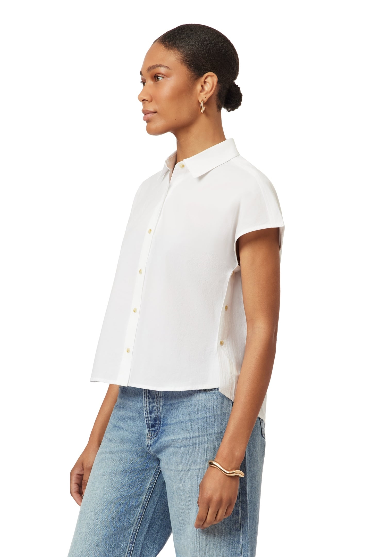 DOLMAN SLEEVE SHIRT BRILLIANT WHITE 8