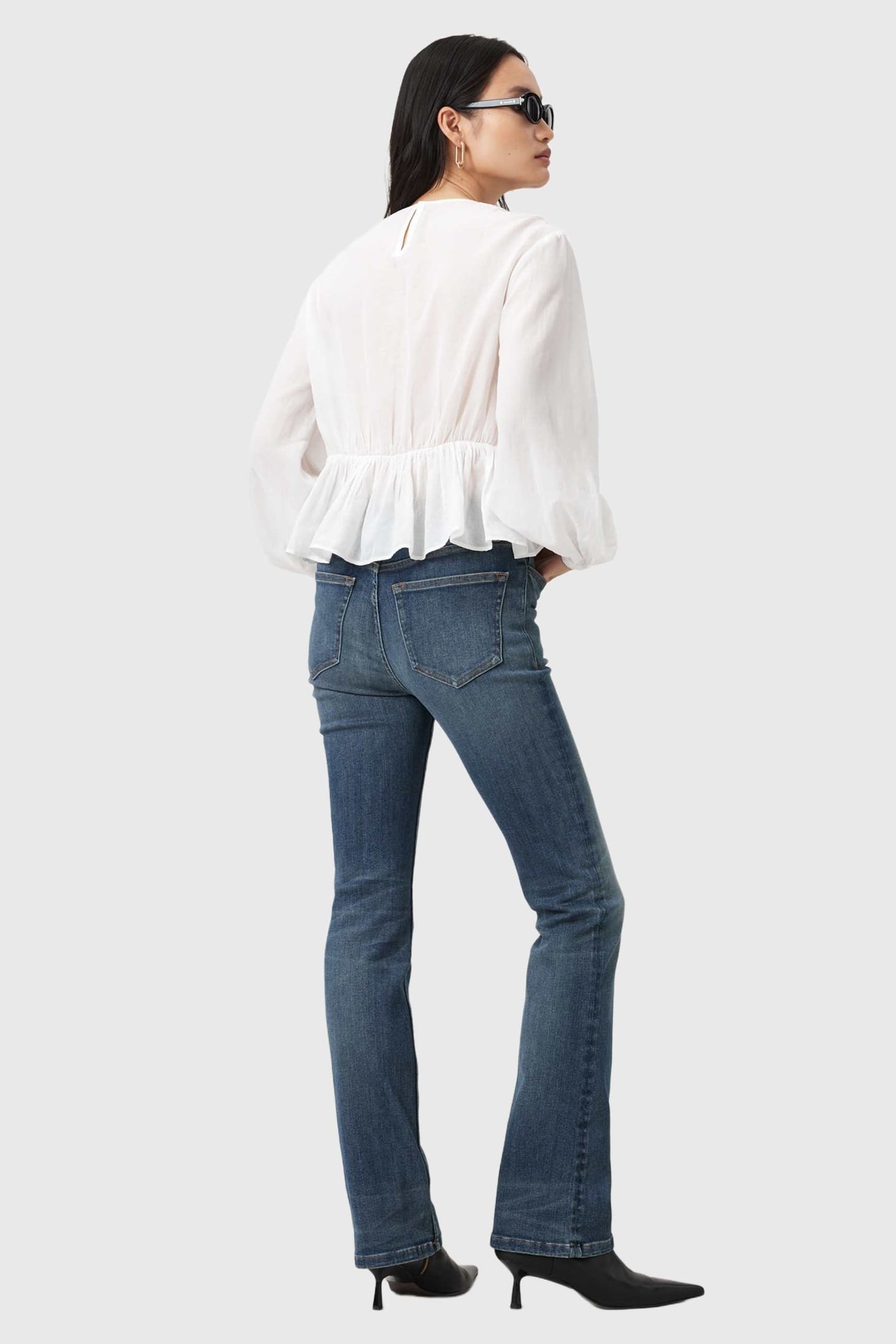 HALDAN SLIM BOOTCUT WASHED INDIGO 4