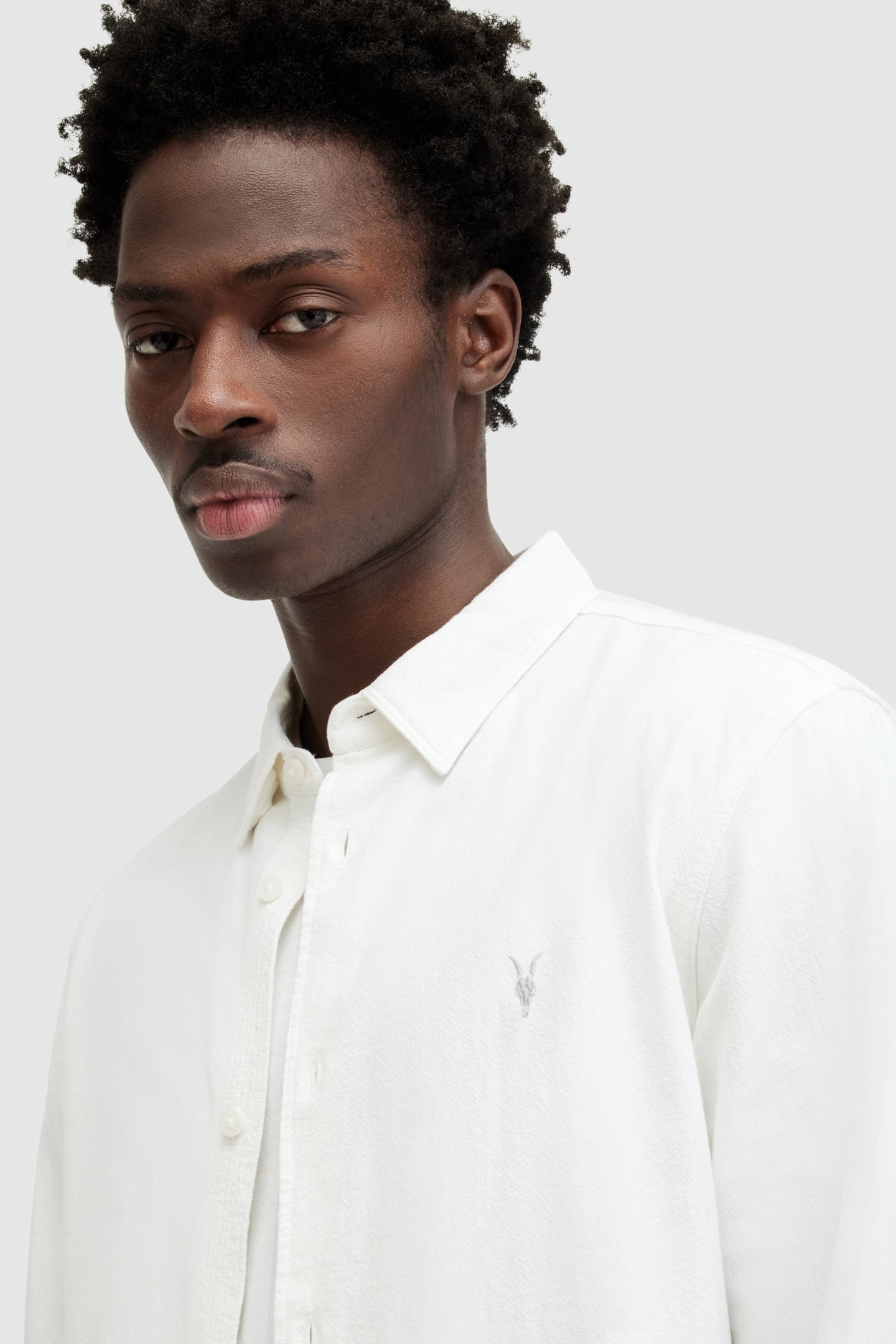 LOVELL LS SHIRT WHITE 5