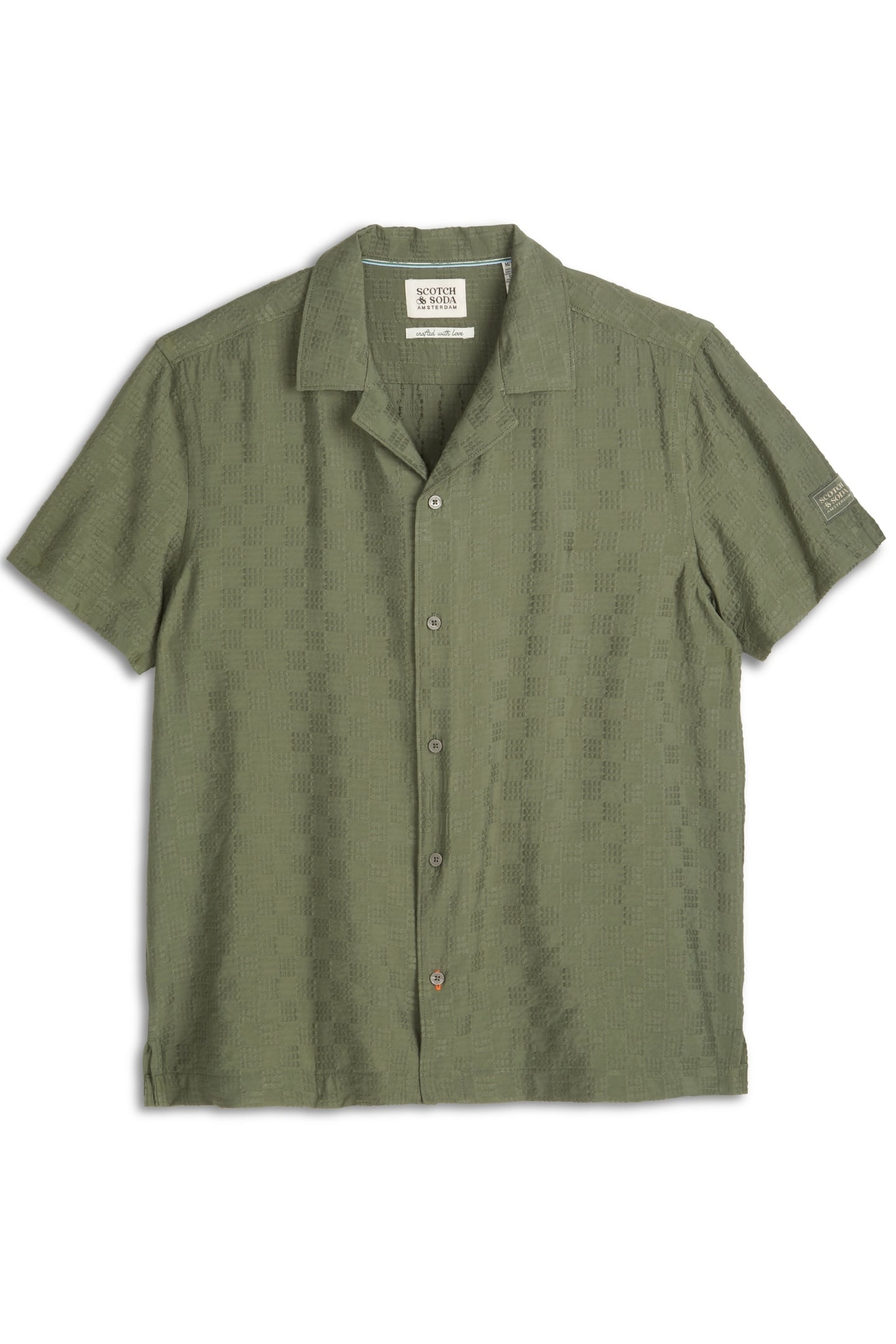 SOLID CAMP SHIRT THYME 1