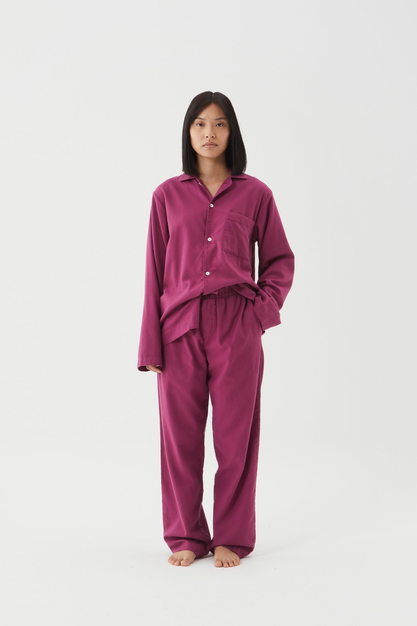 UNISEX FLANNEL, PYJAMAS PANTS GRAPE 3