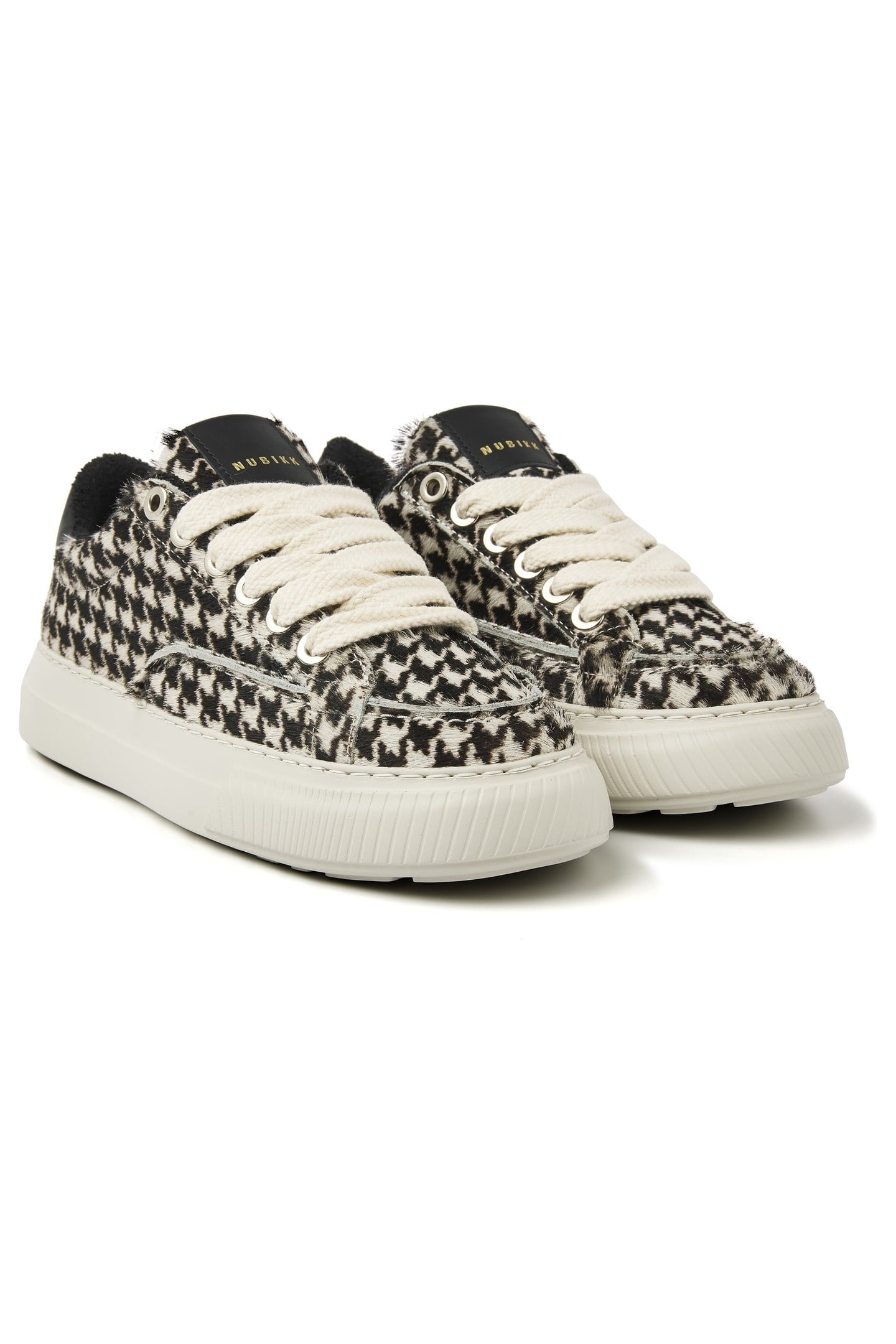 CALDERA TORA (L) PIED DE POULE BLACK WHITE PONY 2