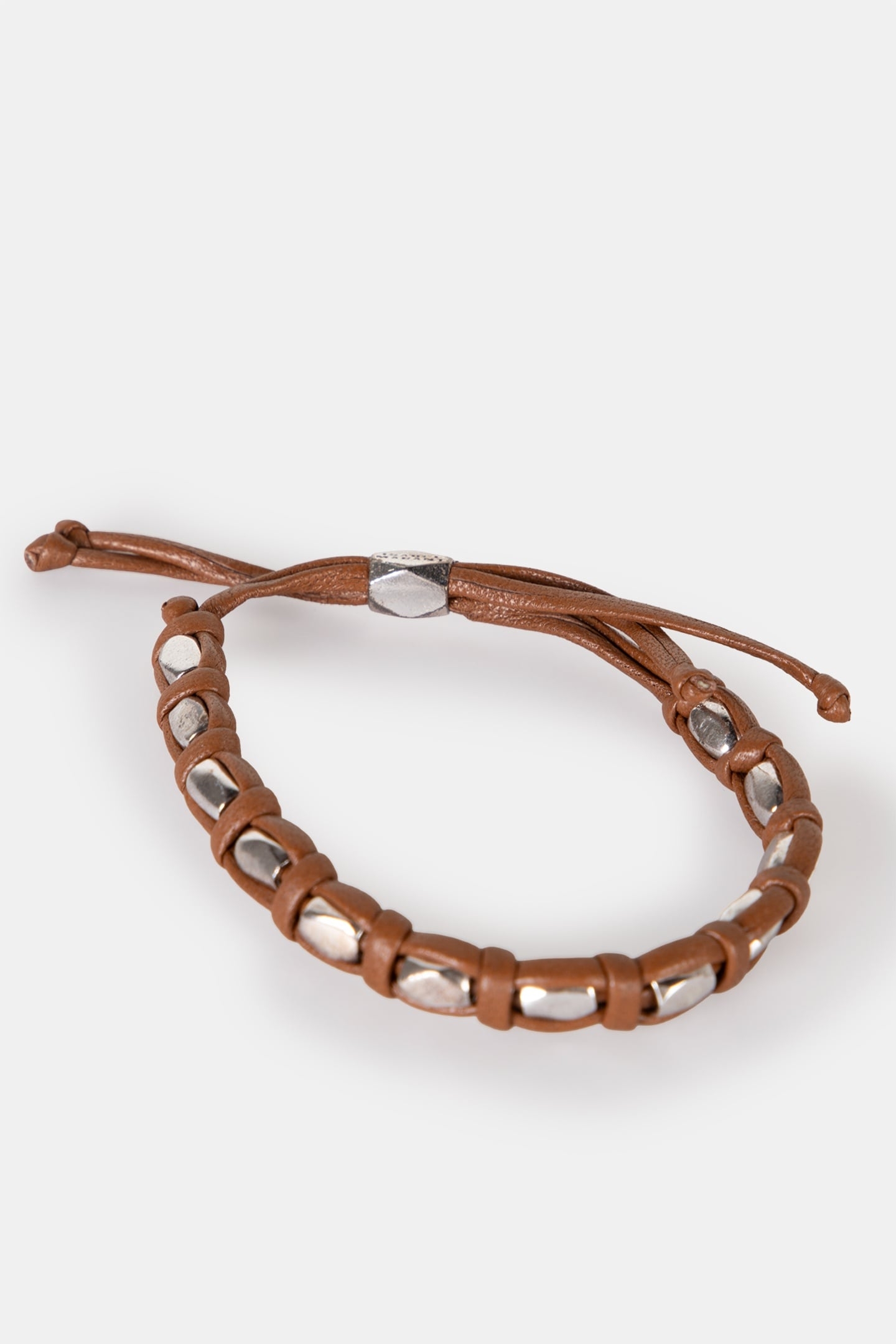 BRACELET BIJOUX COGNAC SILVER 2