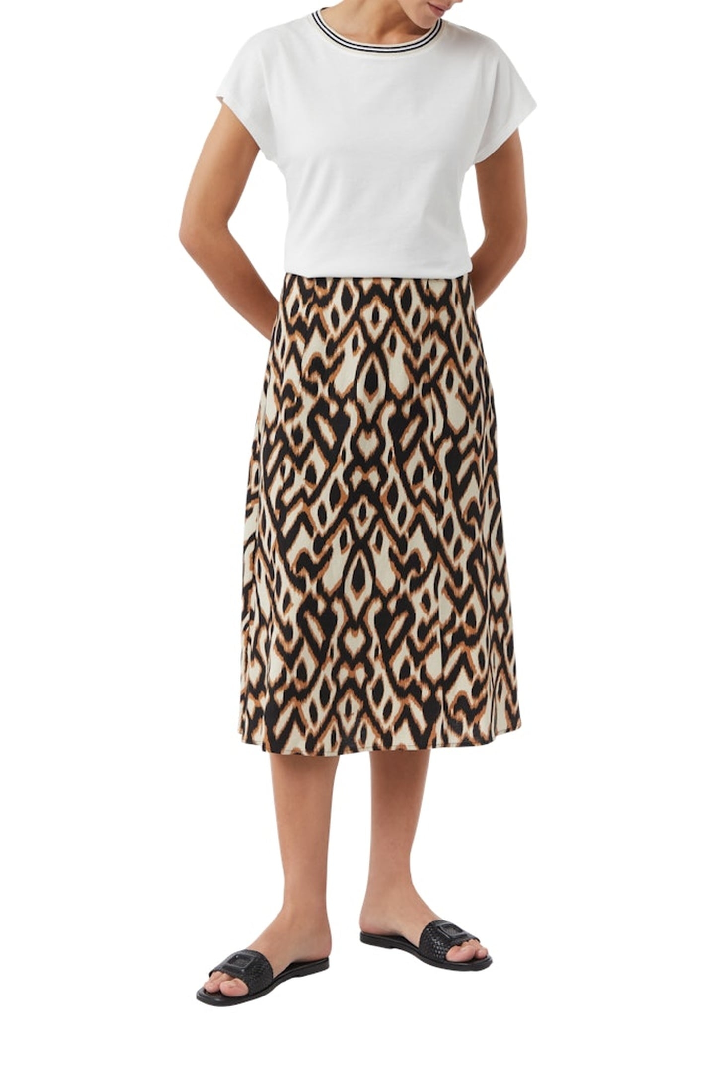 COMMA T-SHIRTS WHITE 1