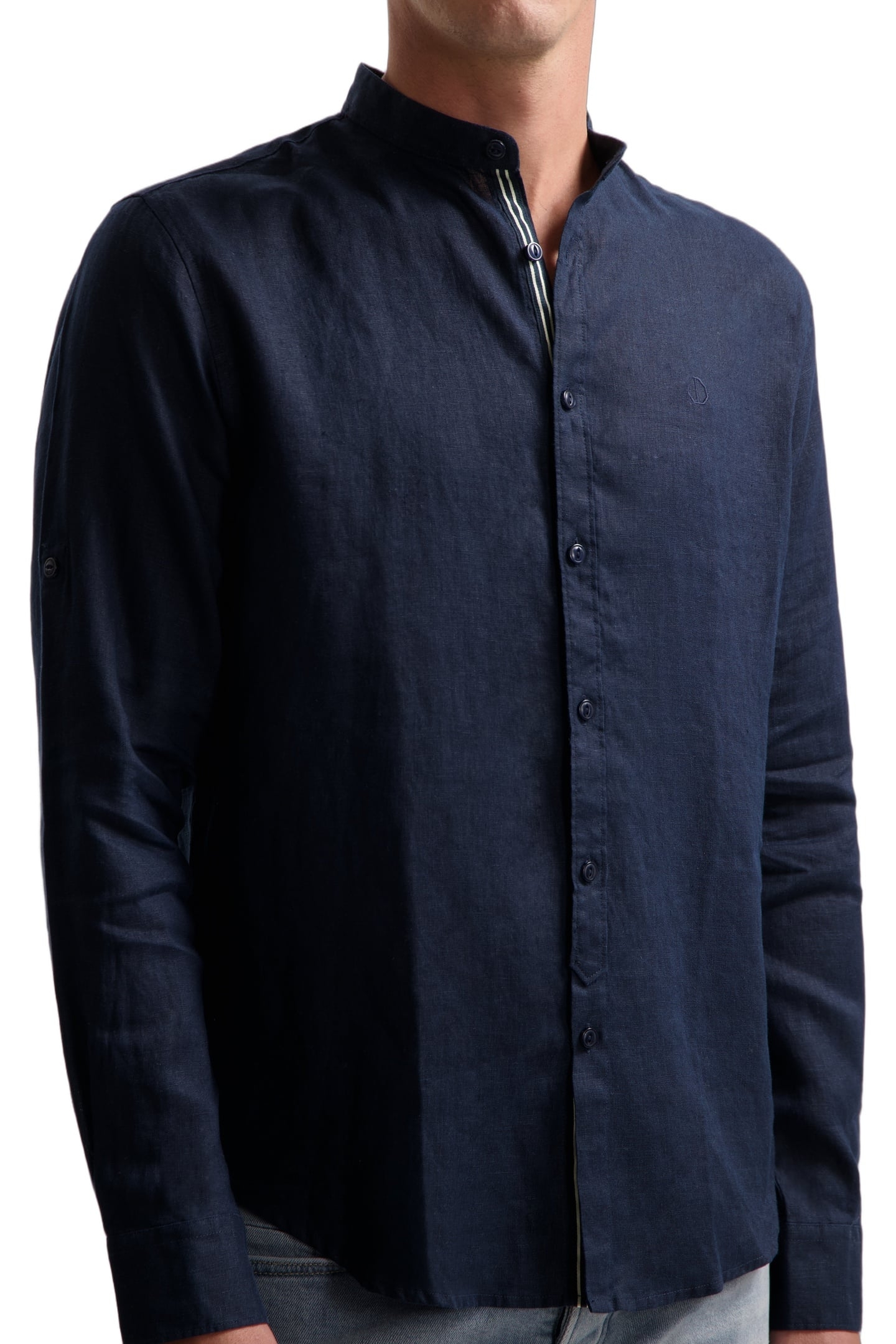 DS_ANDRU MAO SHIRT DK. NAVY 1