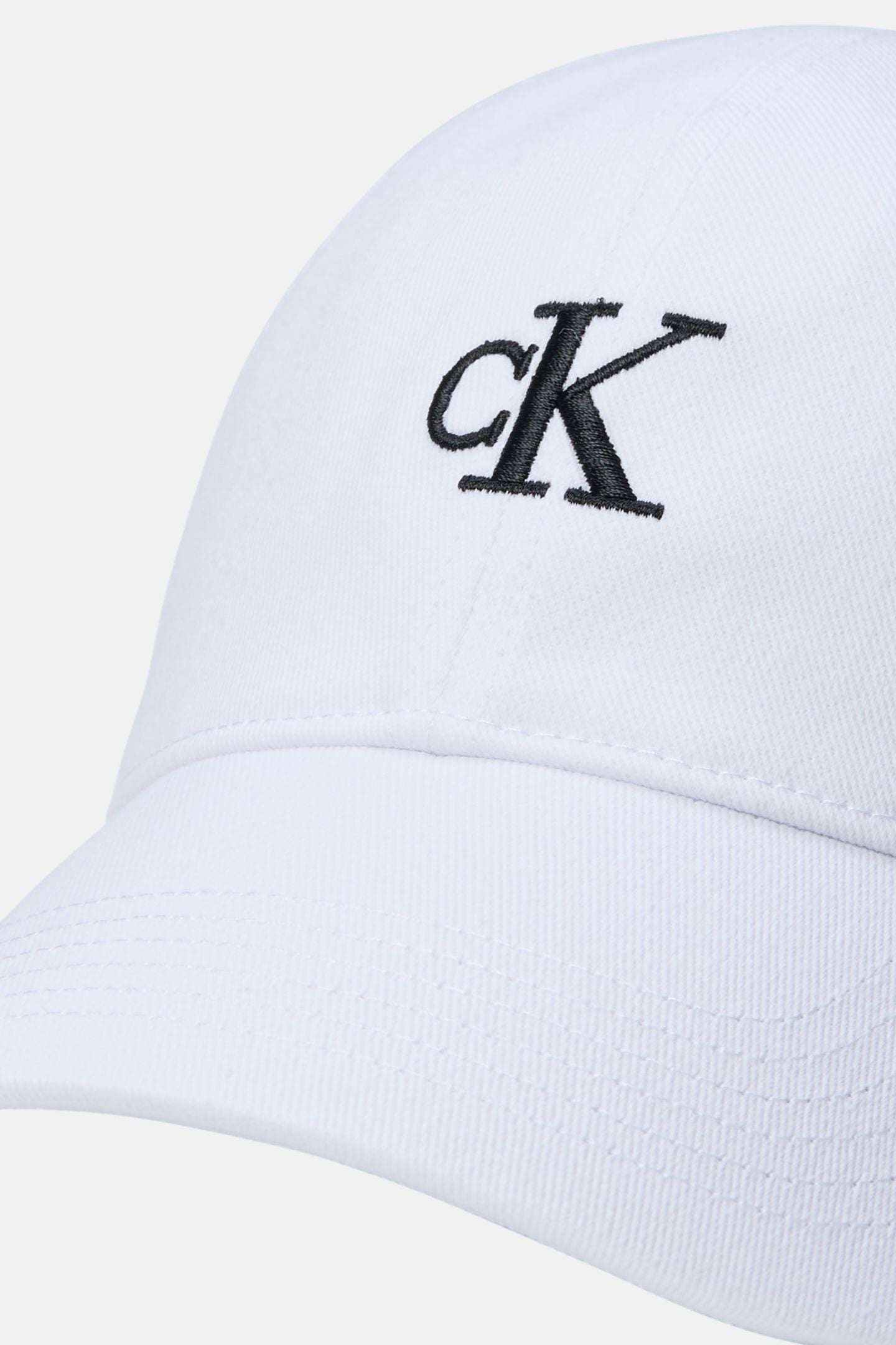 MONOGRAM EMBROIDERY CAP BRIGHT WHITE 4