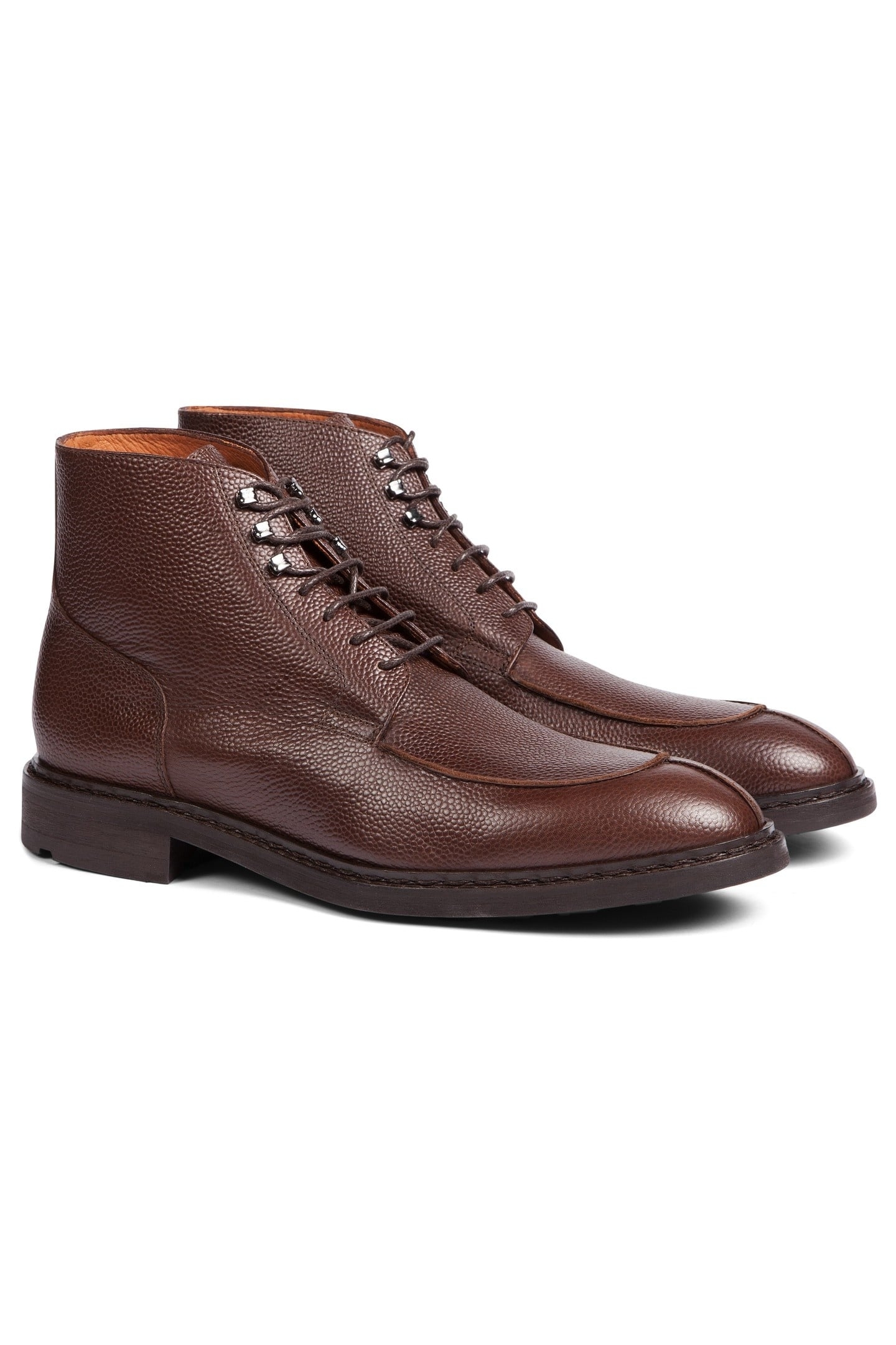 LEATHER-BOOT-BROWN BROWN 1