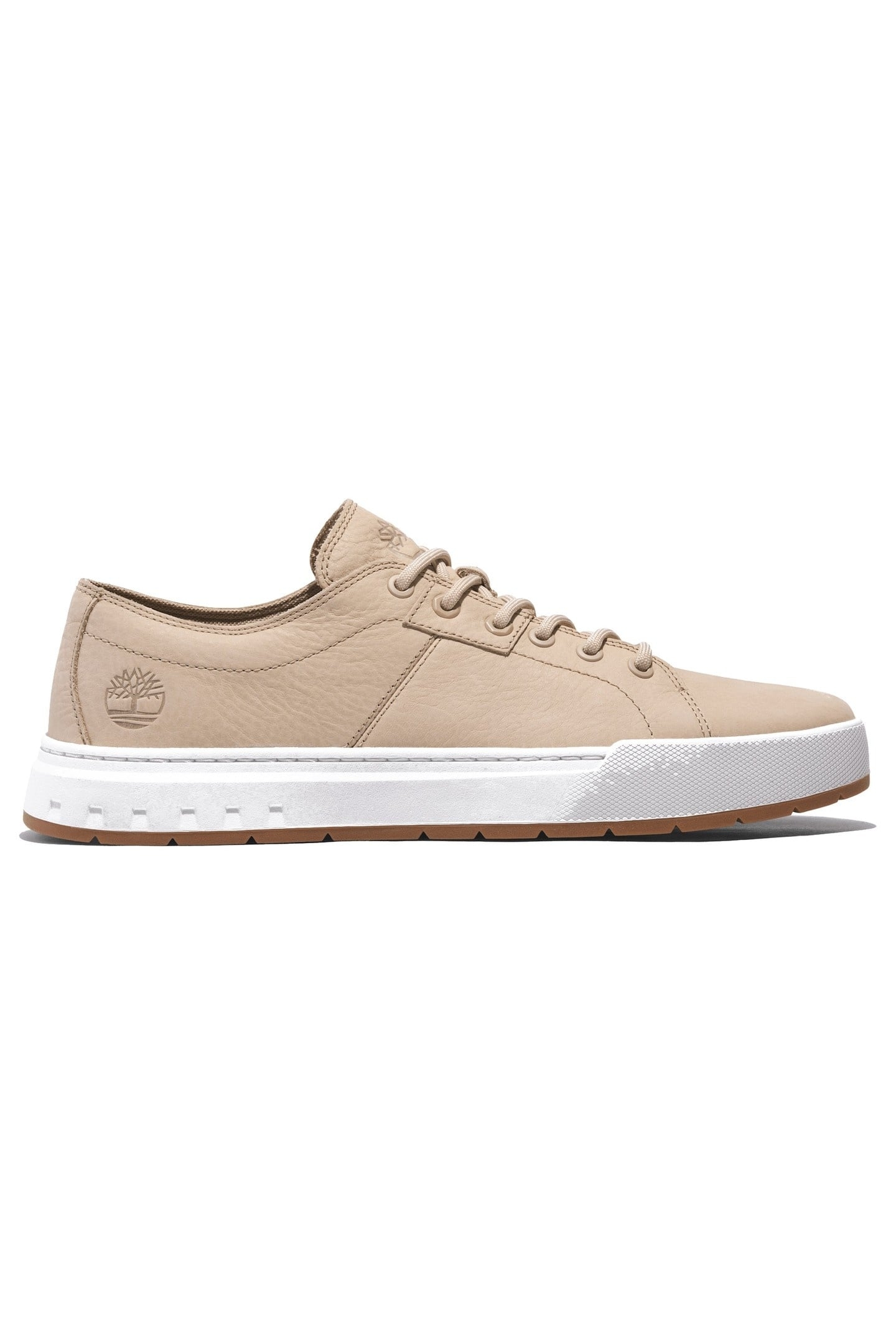 MAPLE GROVE LOW LACE UP SNEAKER LIGHT BEIGE NUBUCK 1