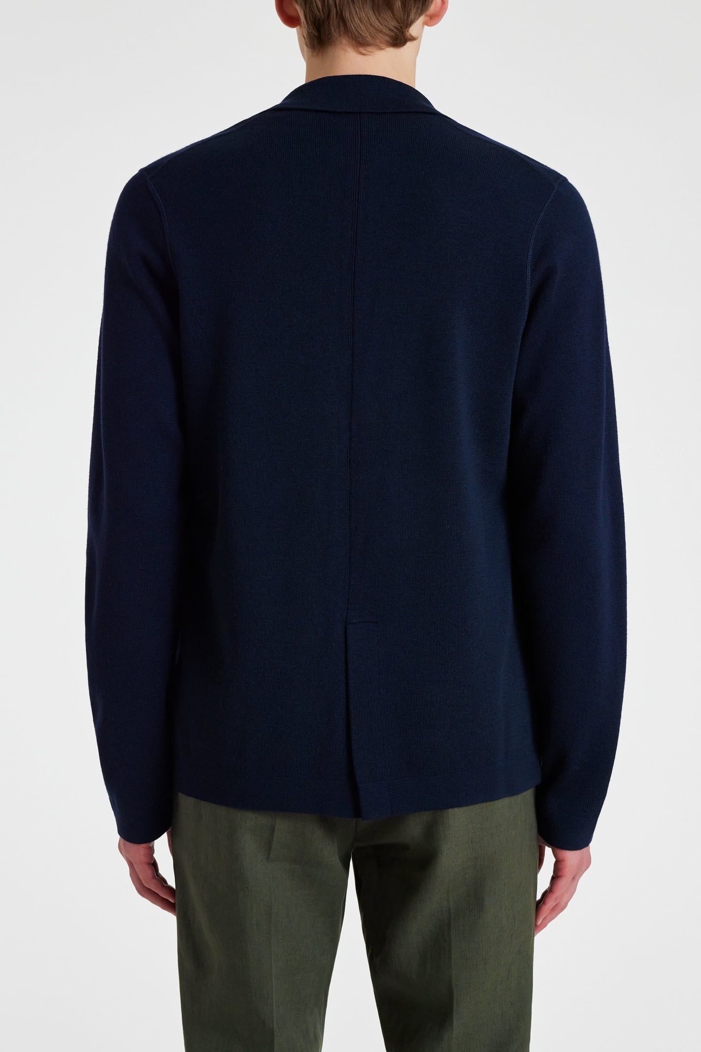 KNITTED JACKET VERY DARK NAVY 3