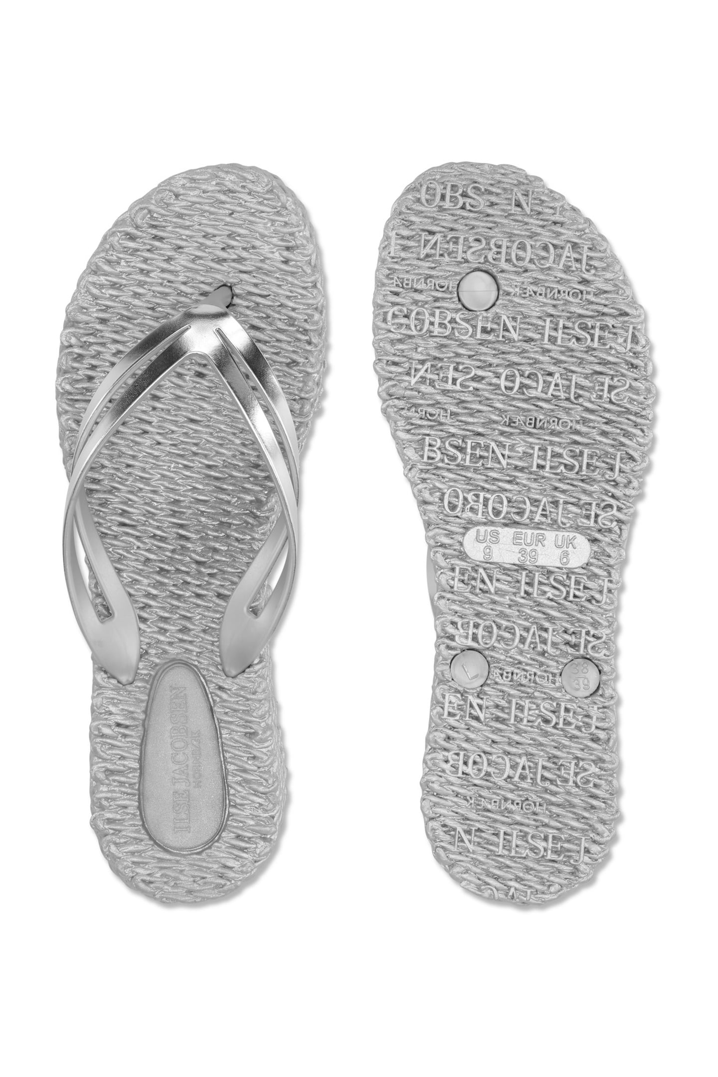 PLATEAU FLIPFLOPS CHEERFUL08M SILVER 5