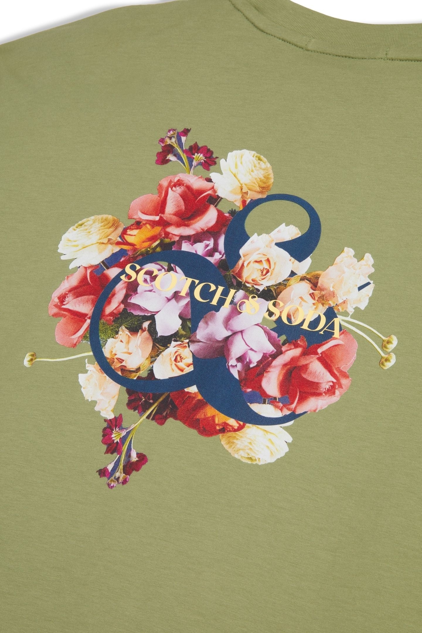 GRAPHIC TEE OIL GREEN 3